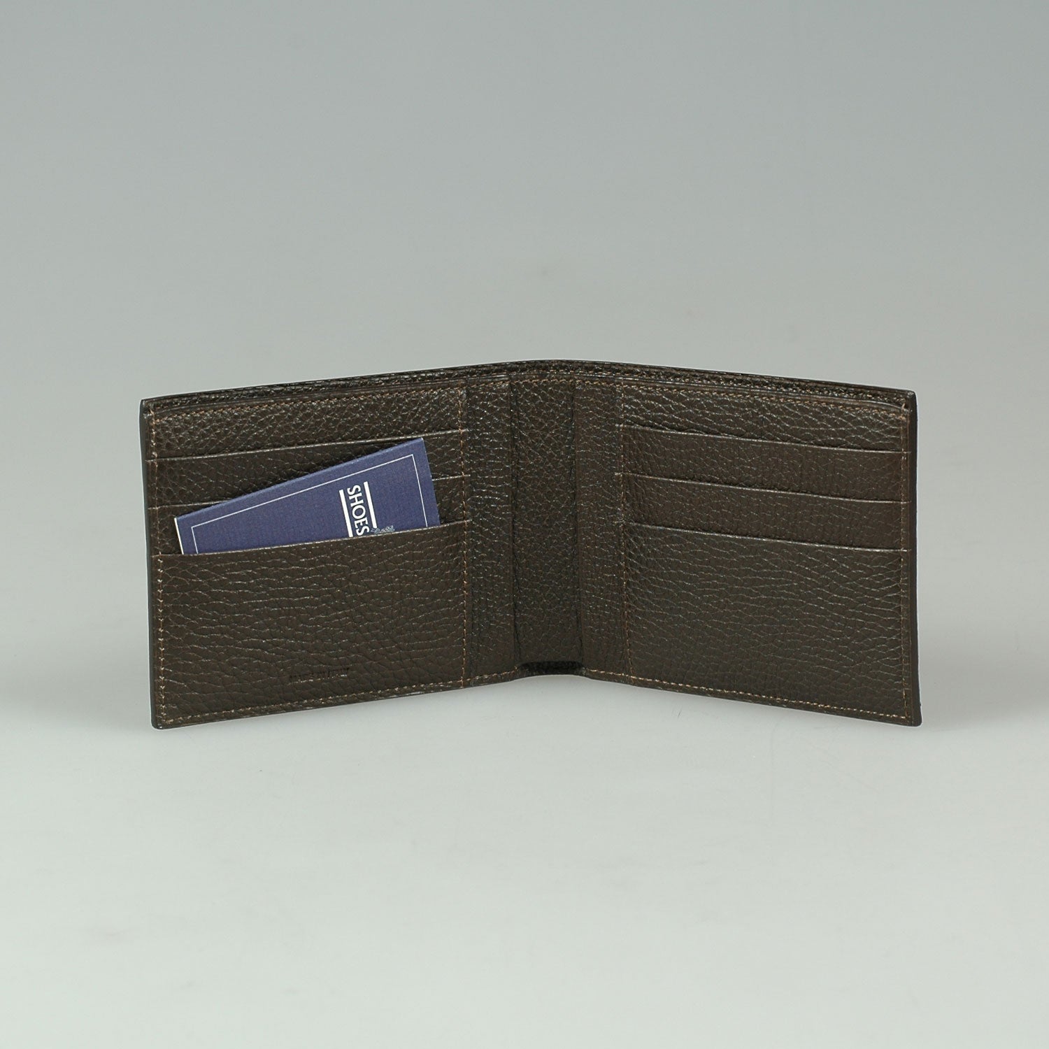 Grain Creditcard Wallet Dark Brown