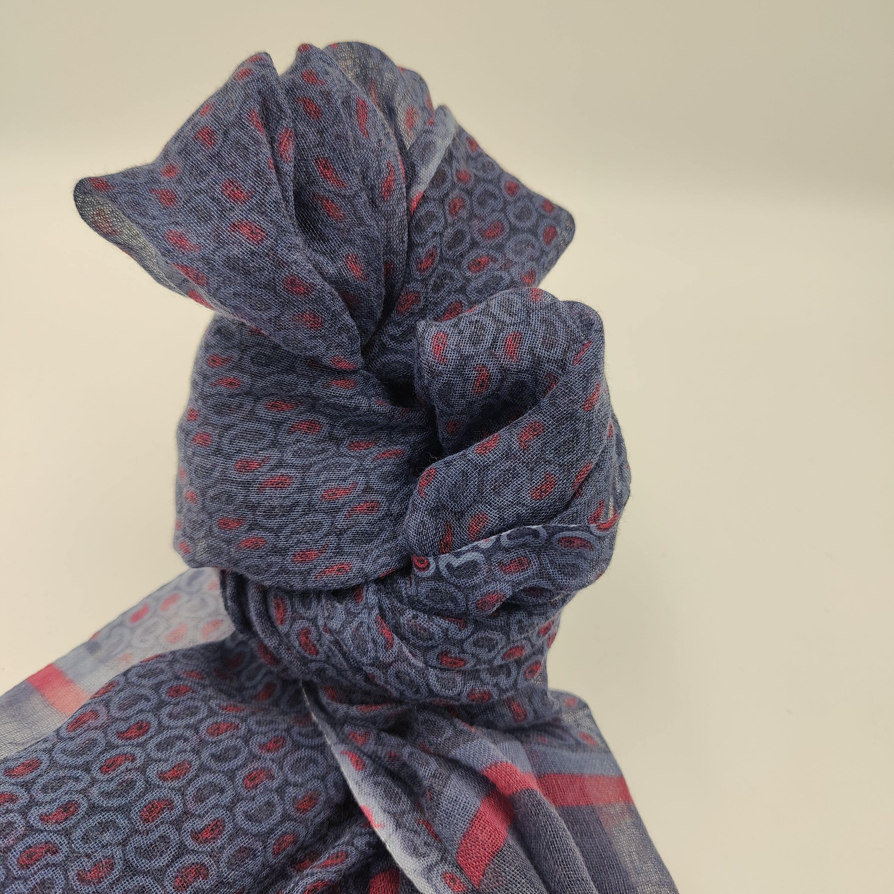 Scarf Light Wool Firenze Blue