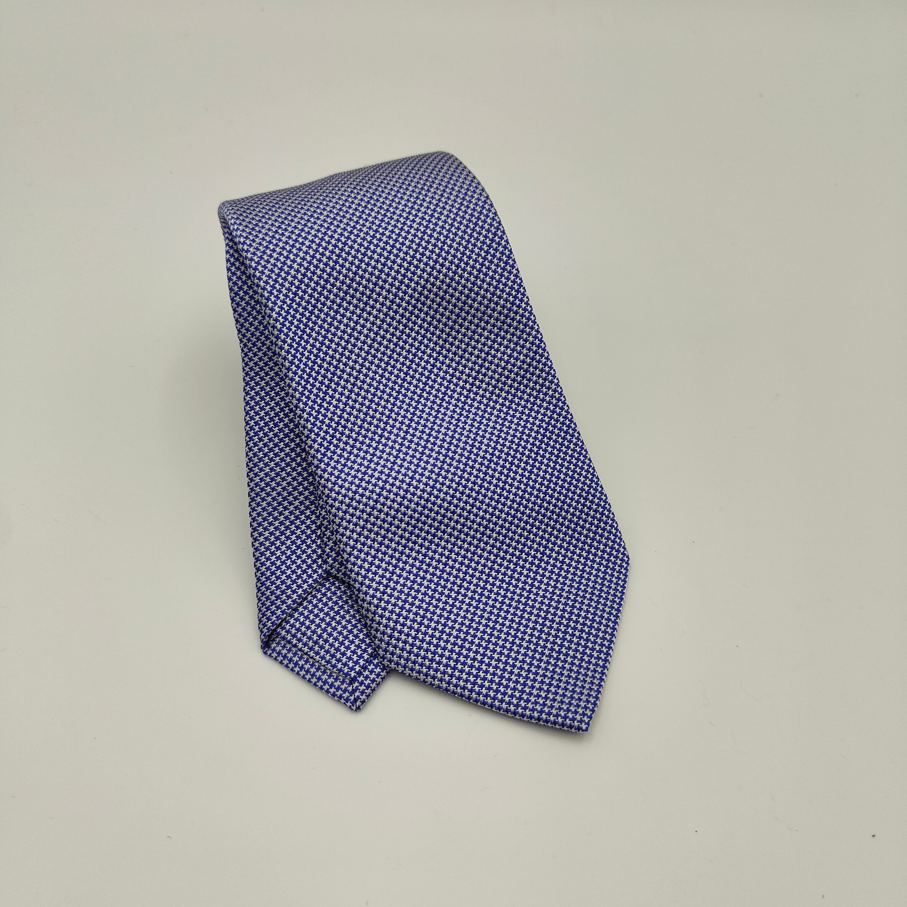 Tie Selftipped Silk Light Blue