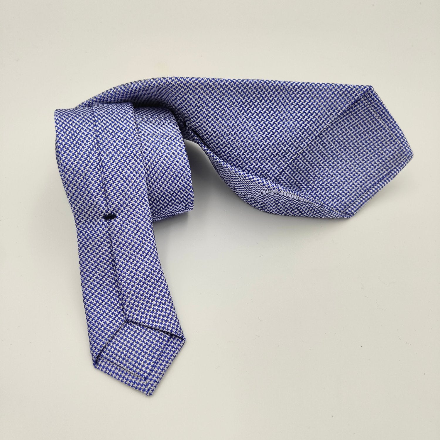 Tie Selftipped Silk Light Blue
