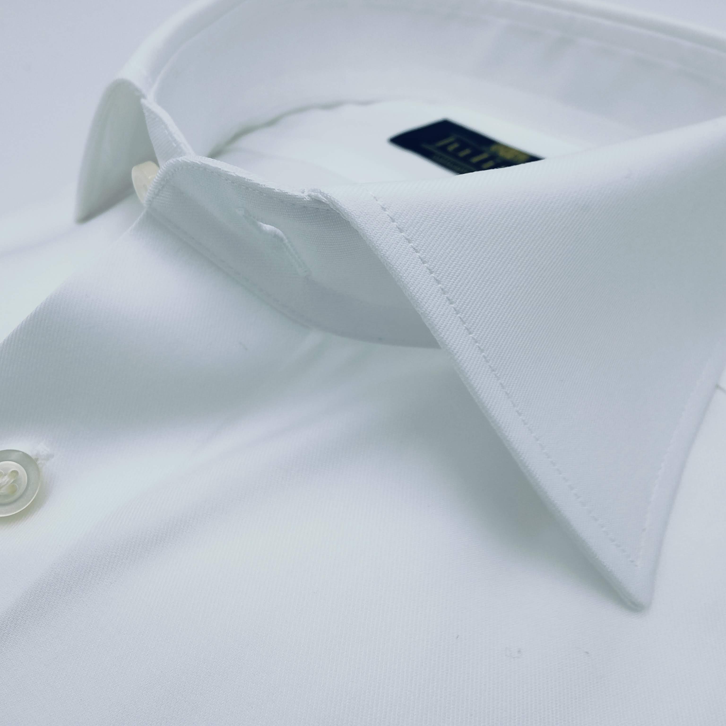 Spread Twill Shirt White
