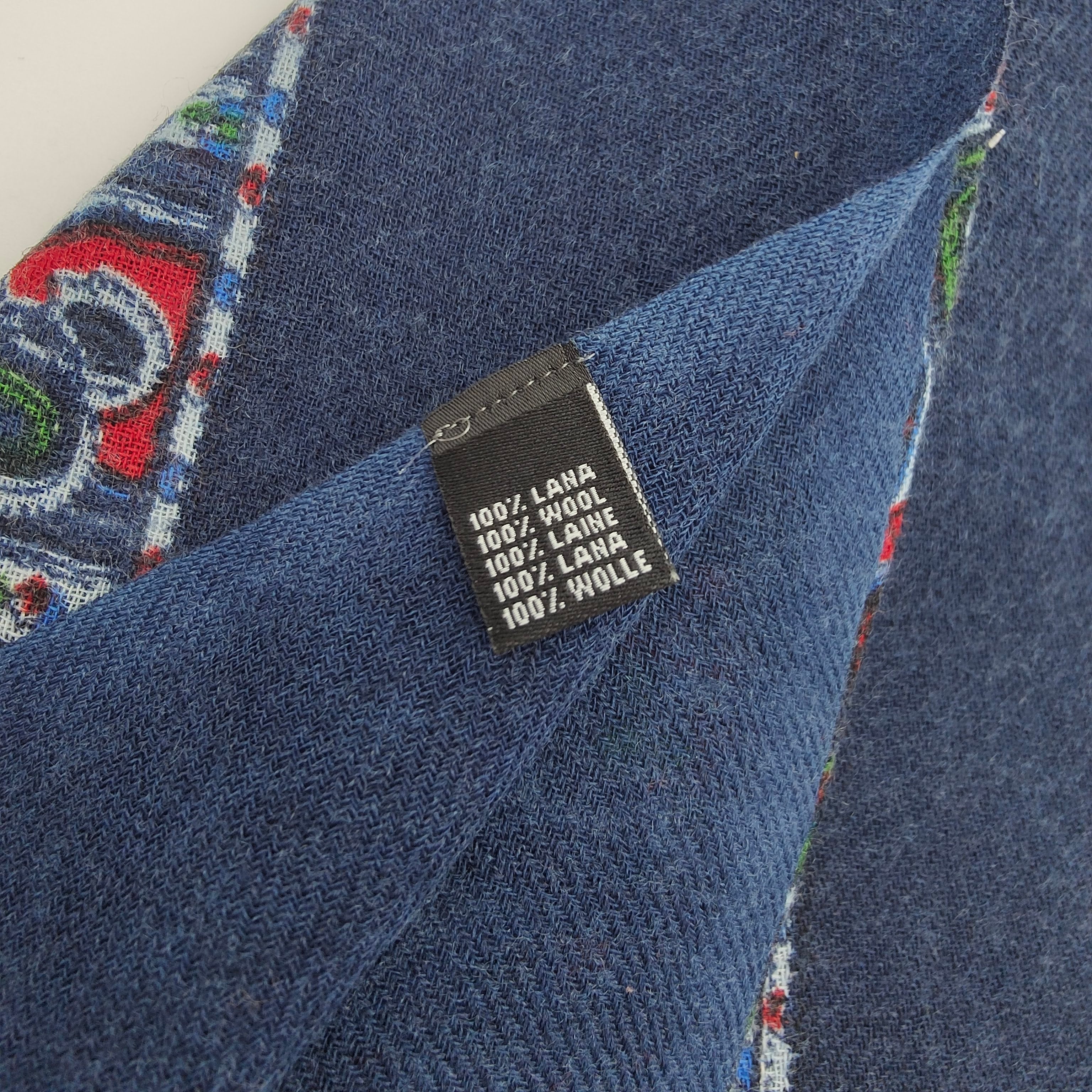 Scarf Light Wool Verona Blue
