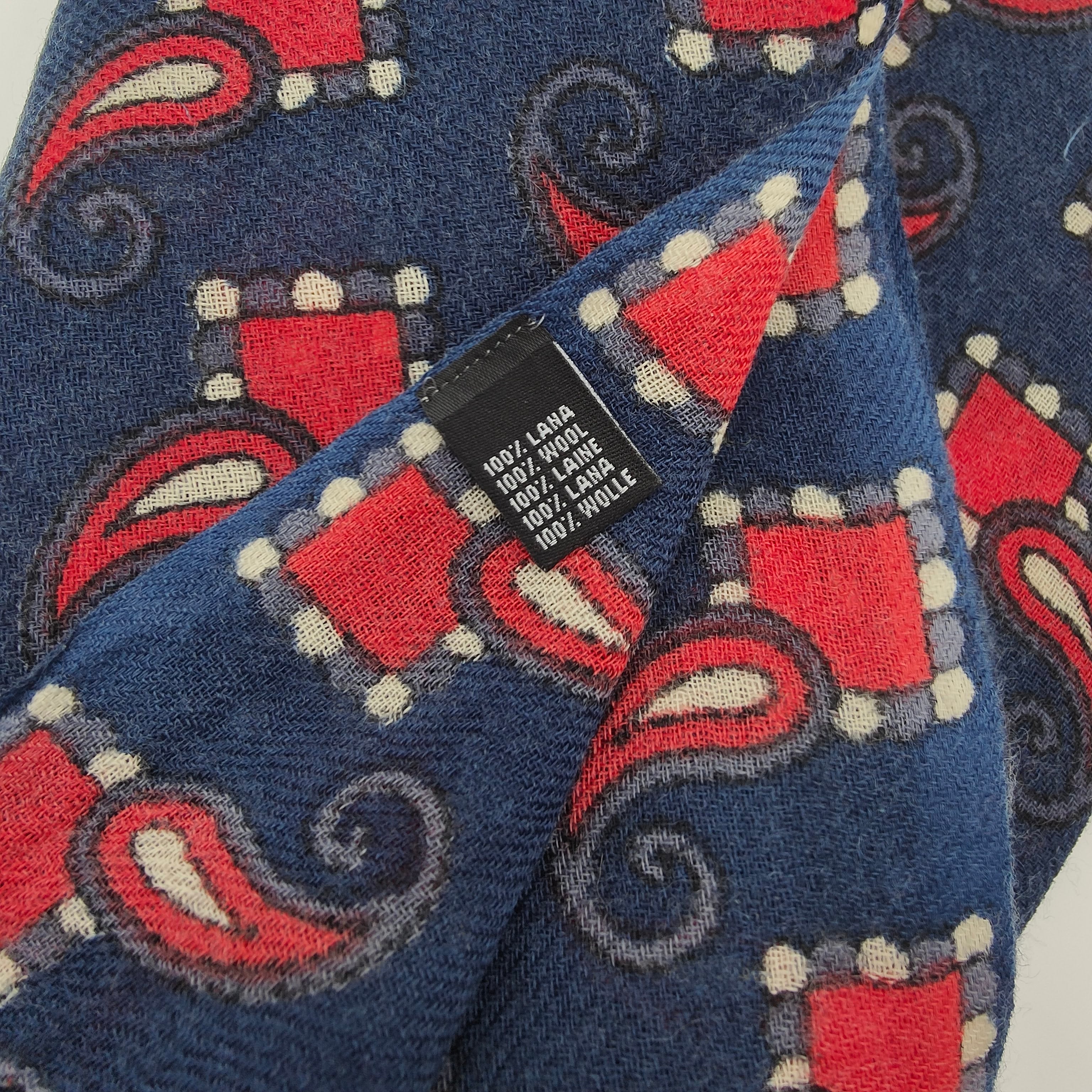Scarf Light Wool Scarlino Blue