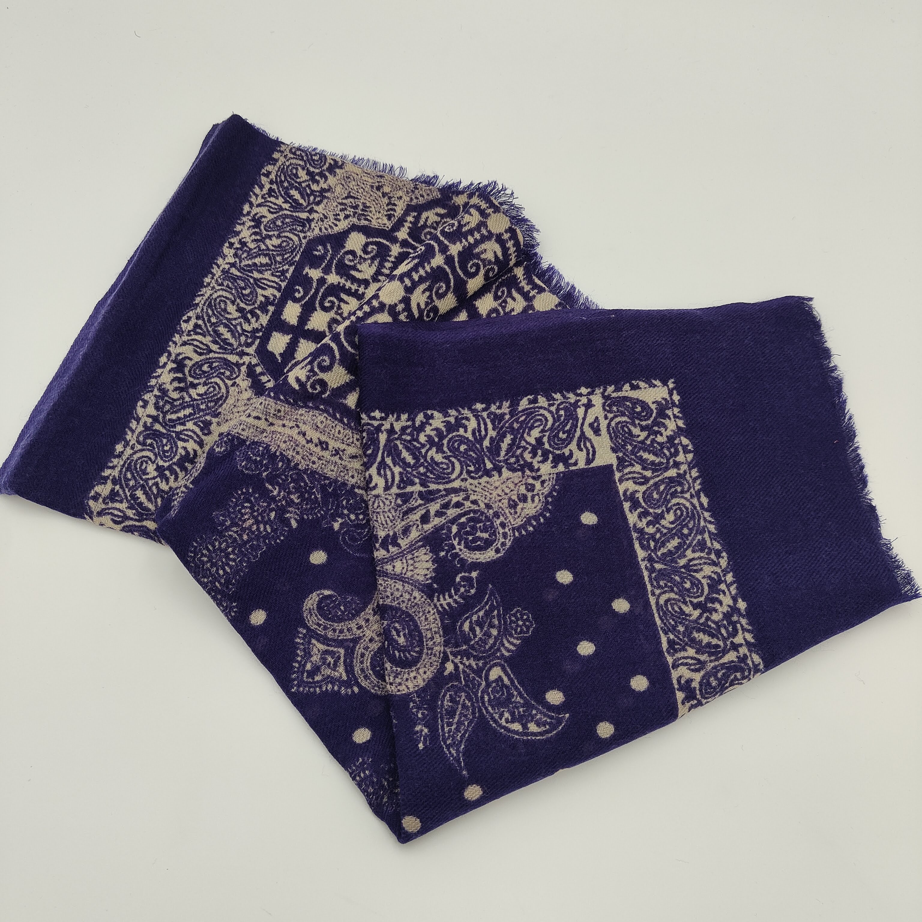 Scarf Light Wool Maritimmo Blue