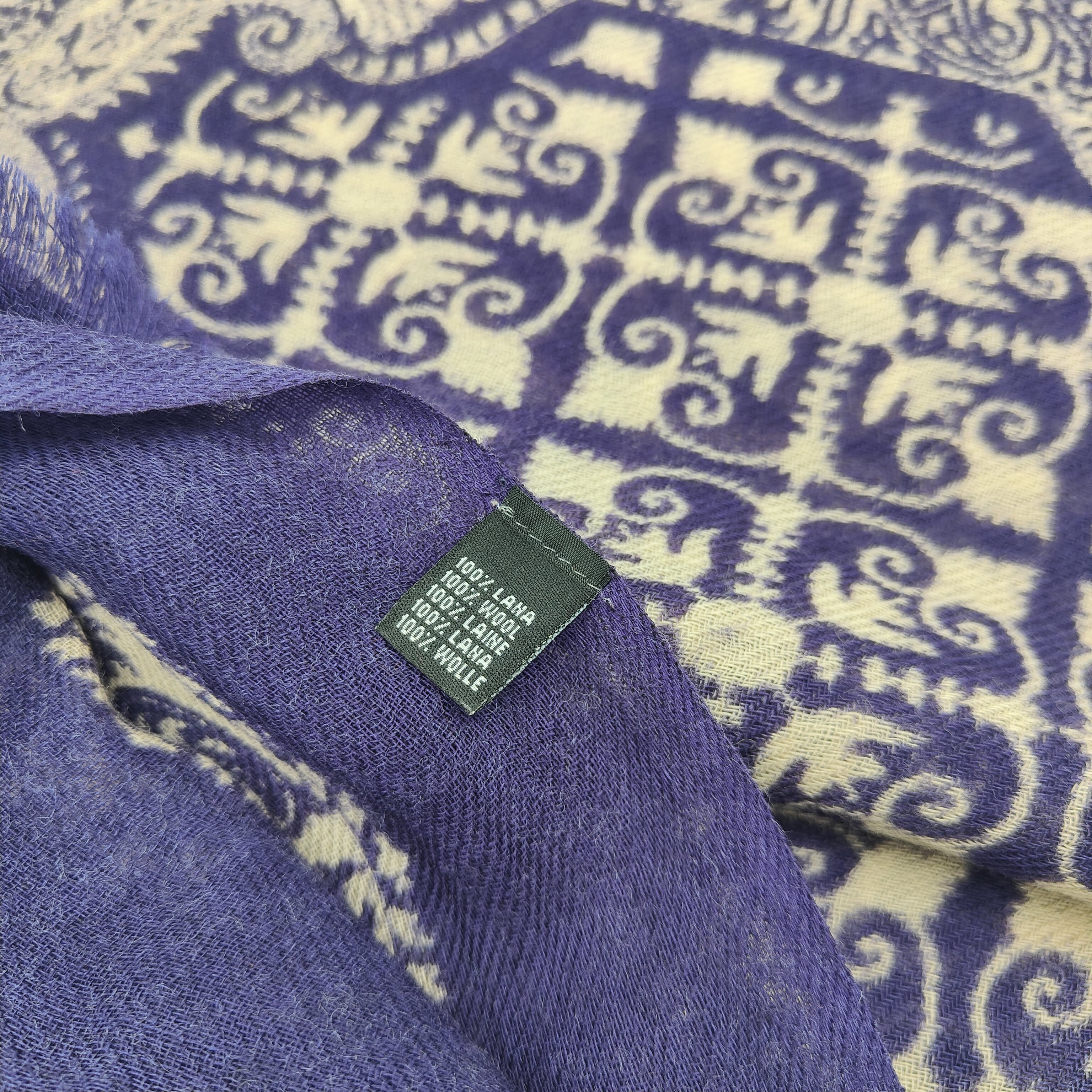 Scarf Light Wool Maritimmo Blue