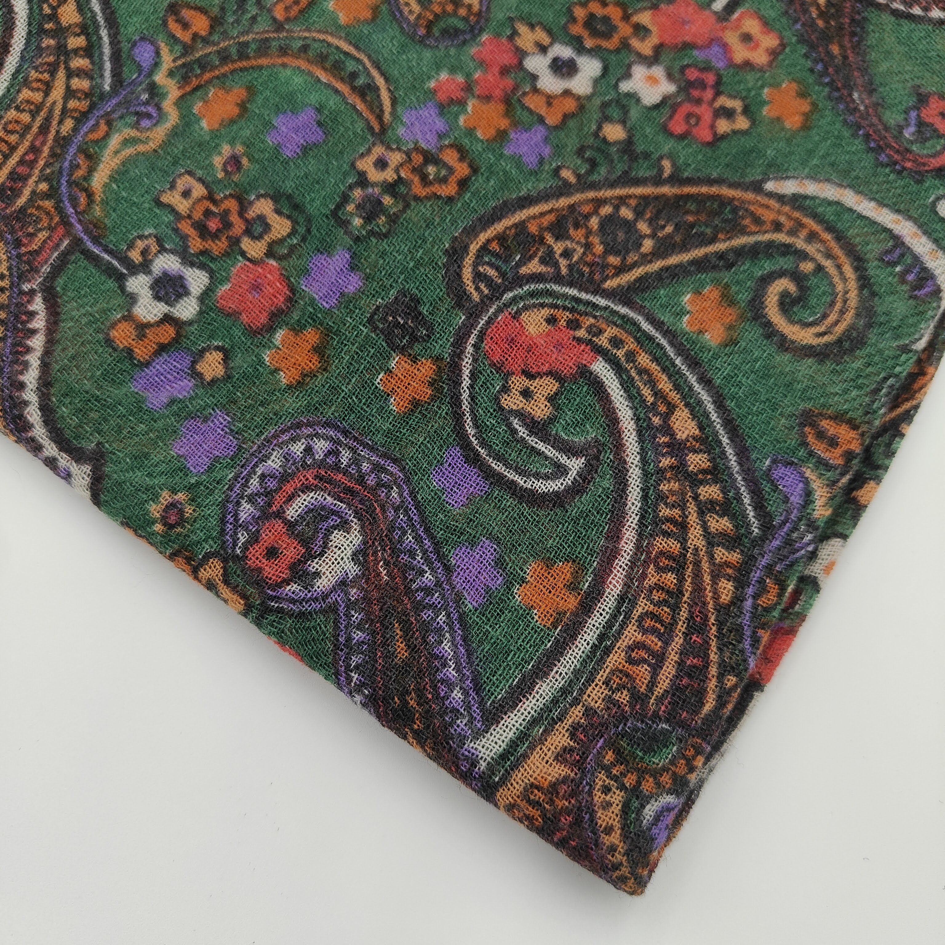 Scarf Light Wool Livorno Green