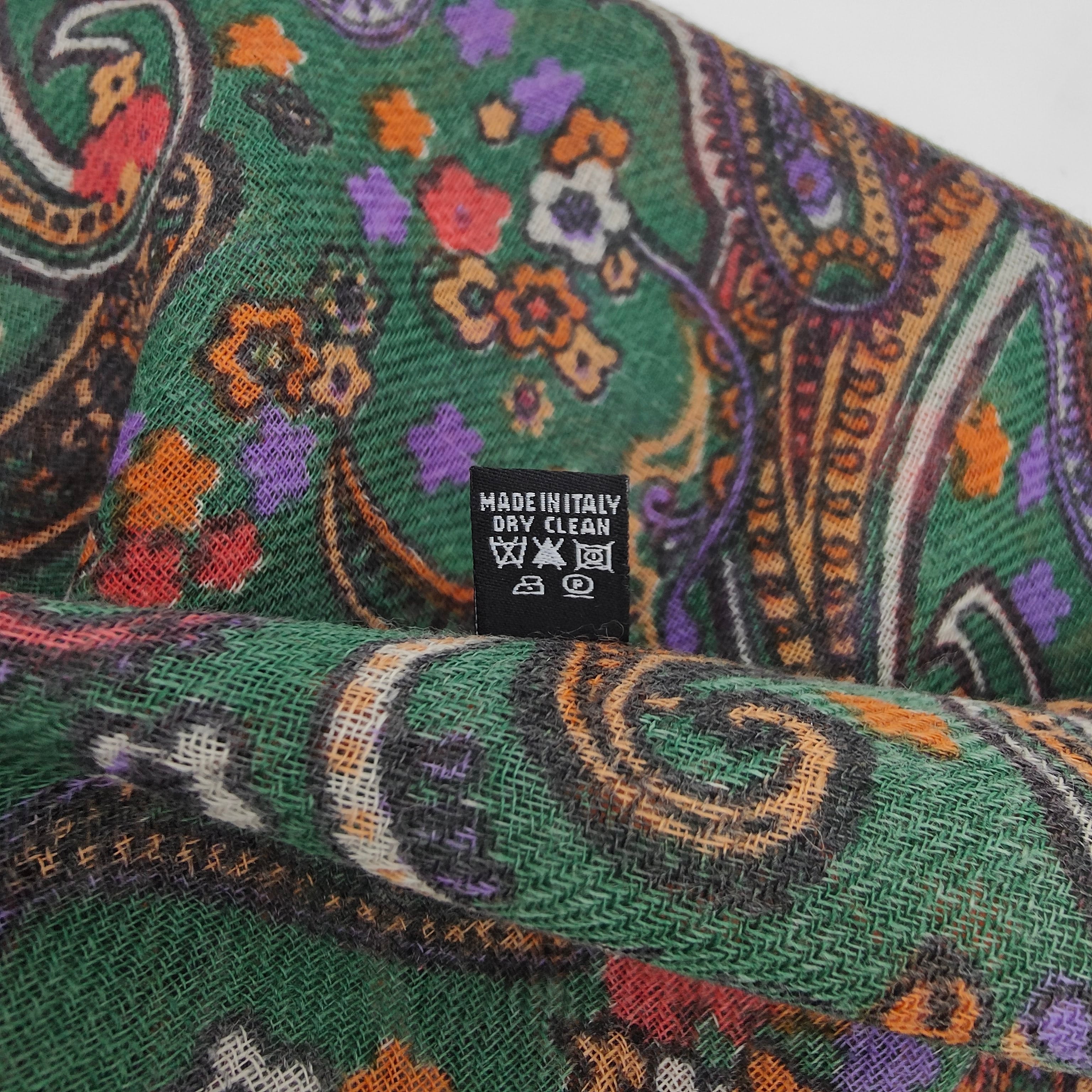 Scarf Light Wool Livorno Green