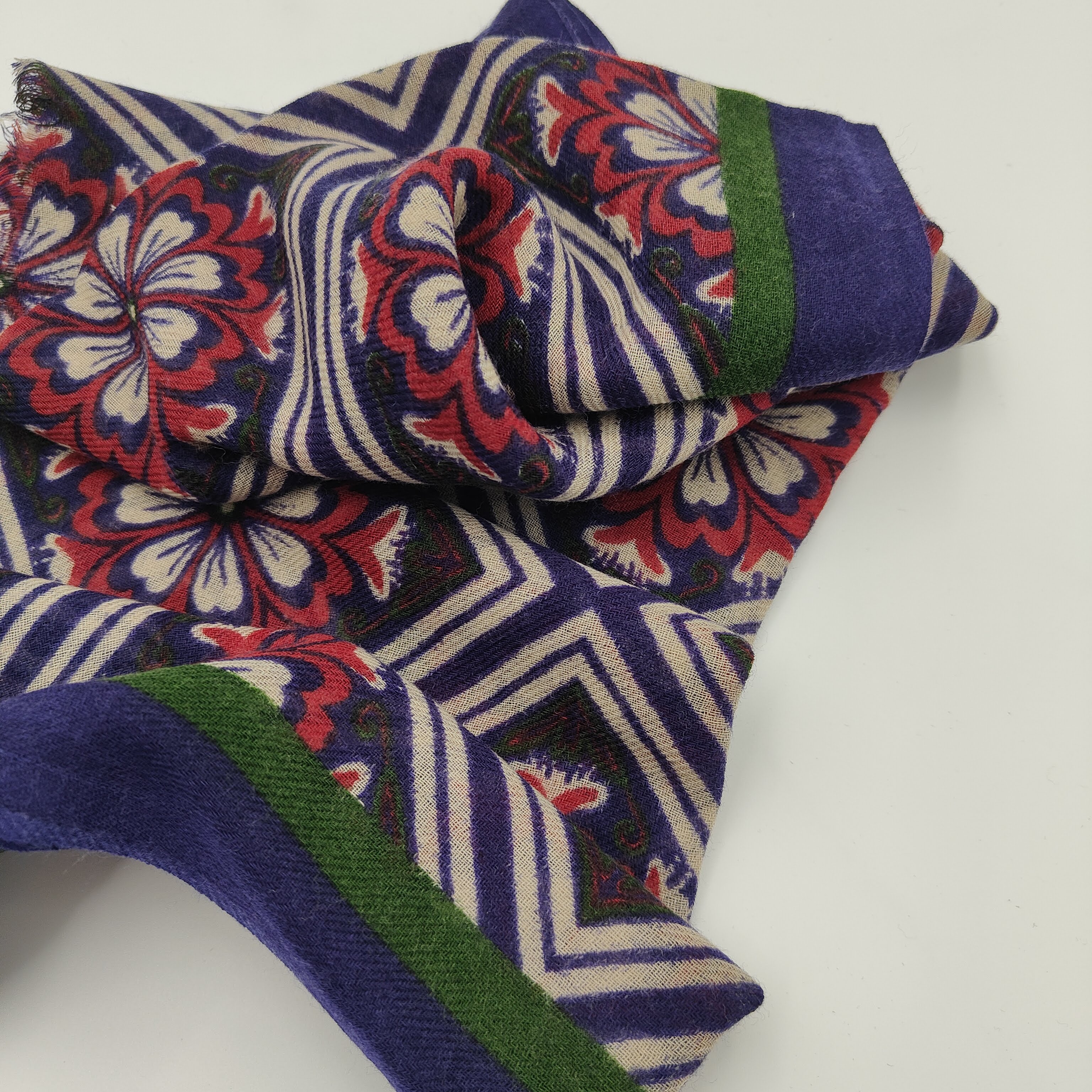 Scarf Light Wool Ardenza Blue