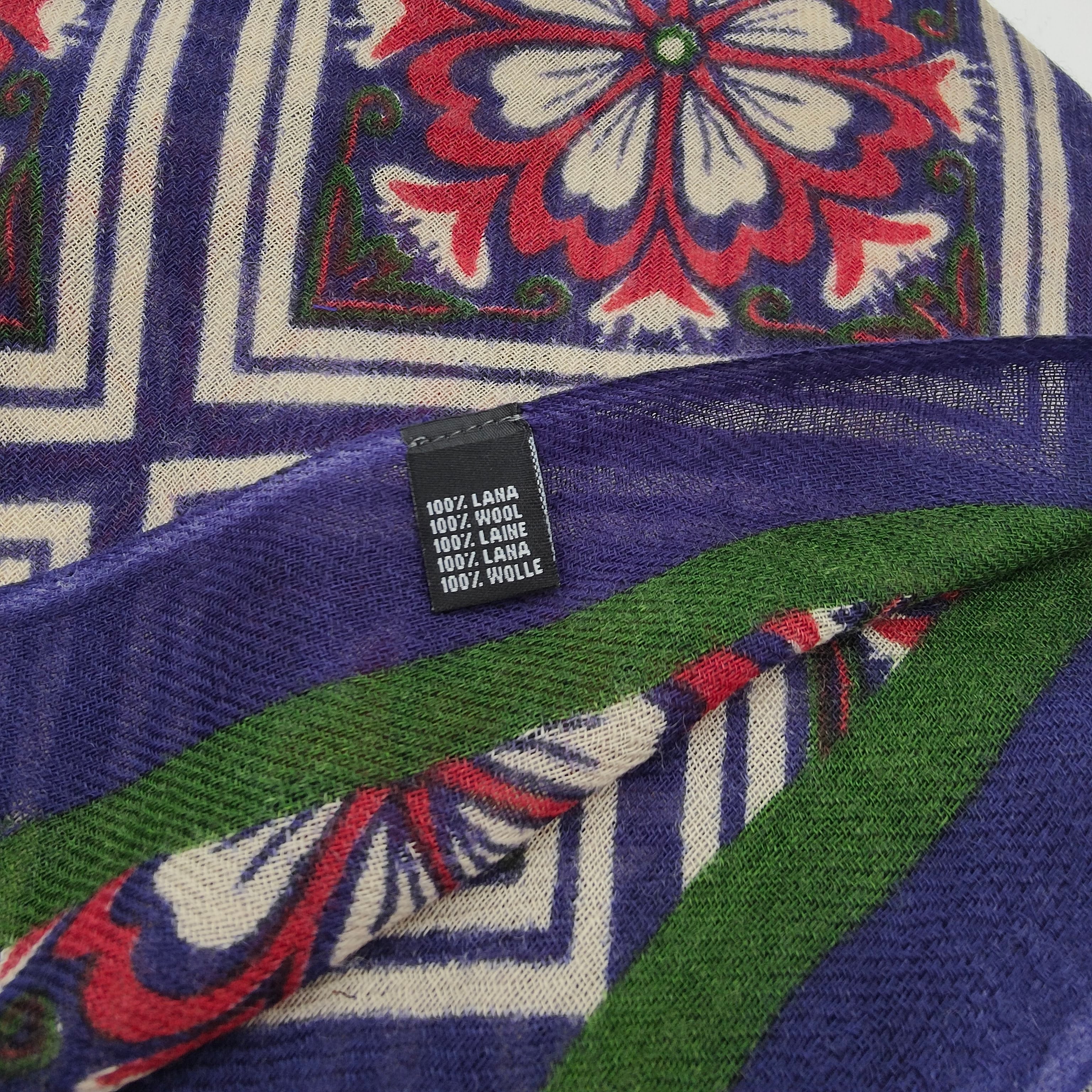Scarf Light Wool Ardenza Blue