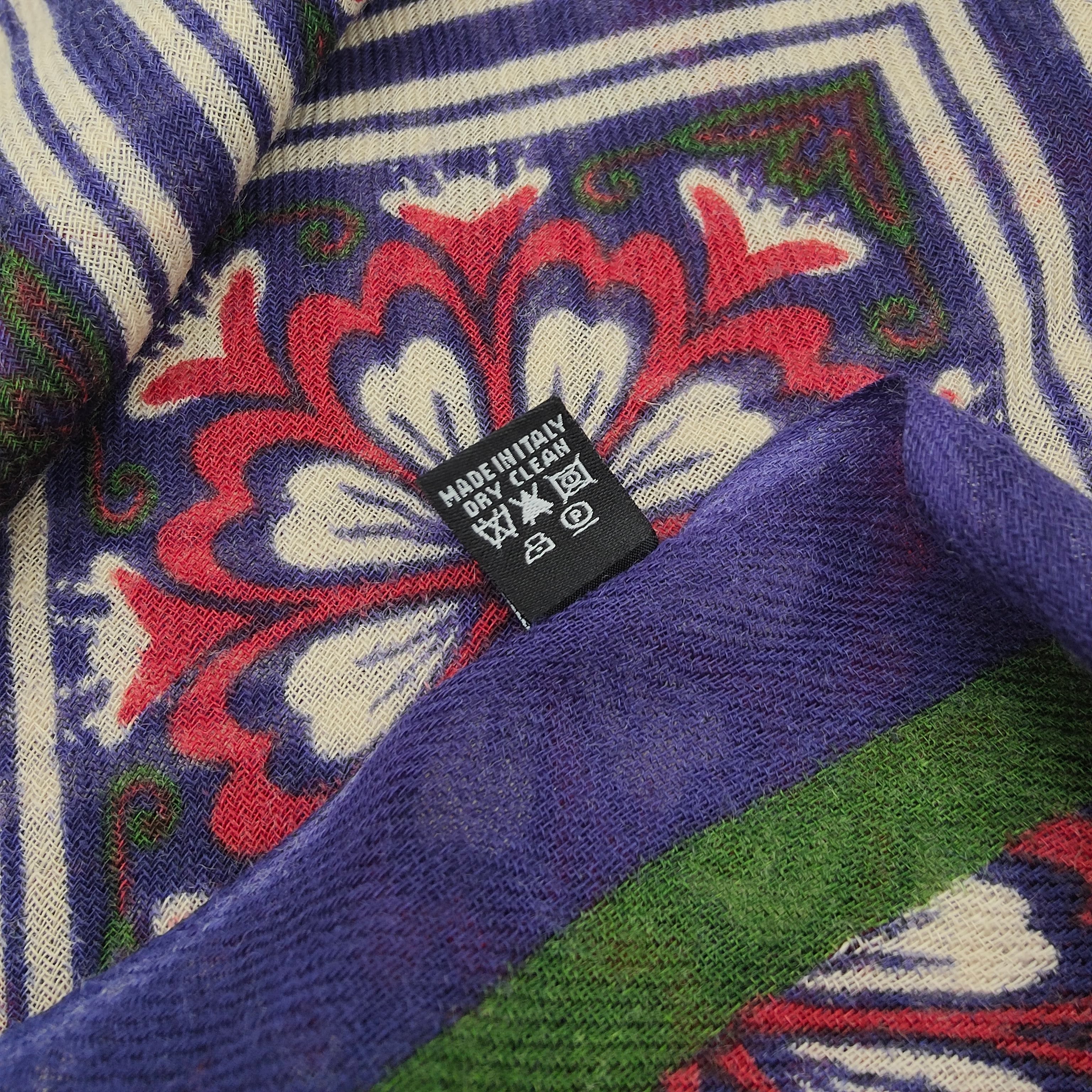 Scarf Light Wool Ardenza Blue