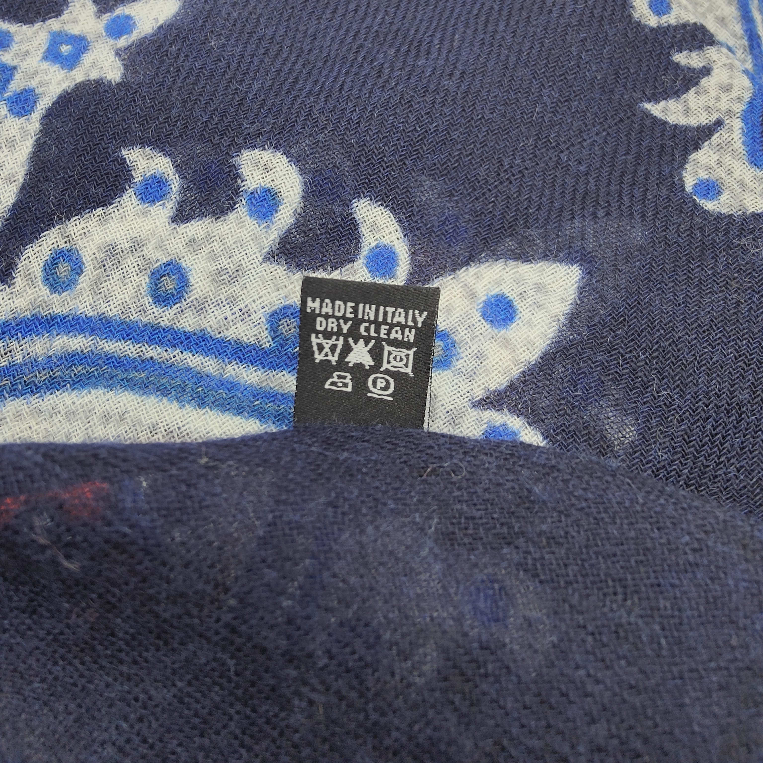 Scarf Light Wool Peccioli Blue