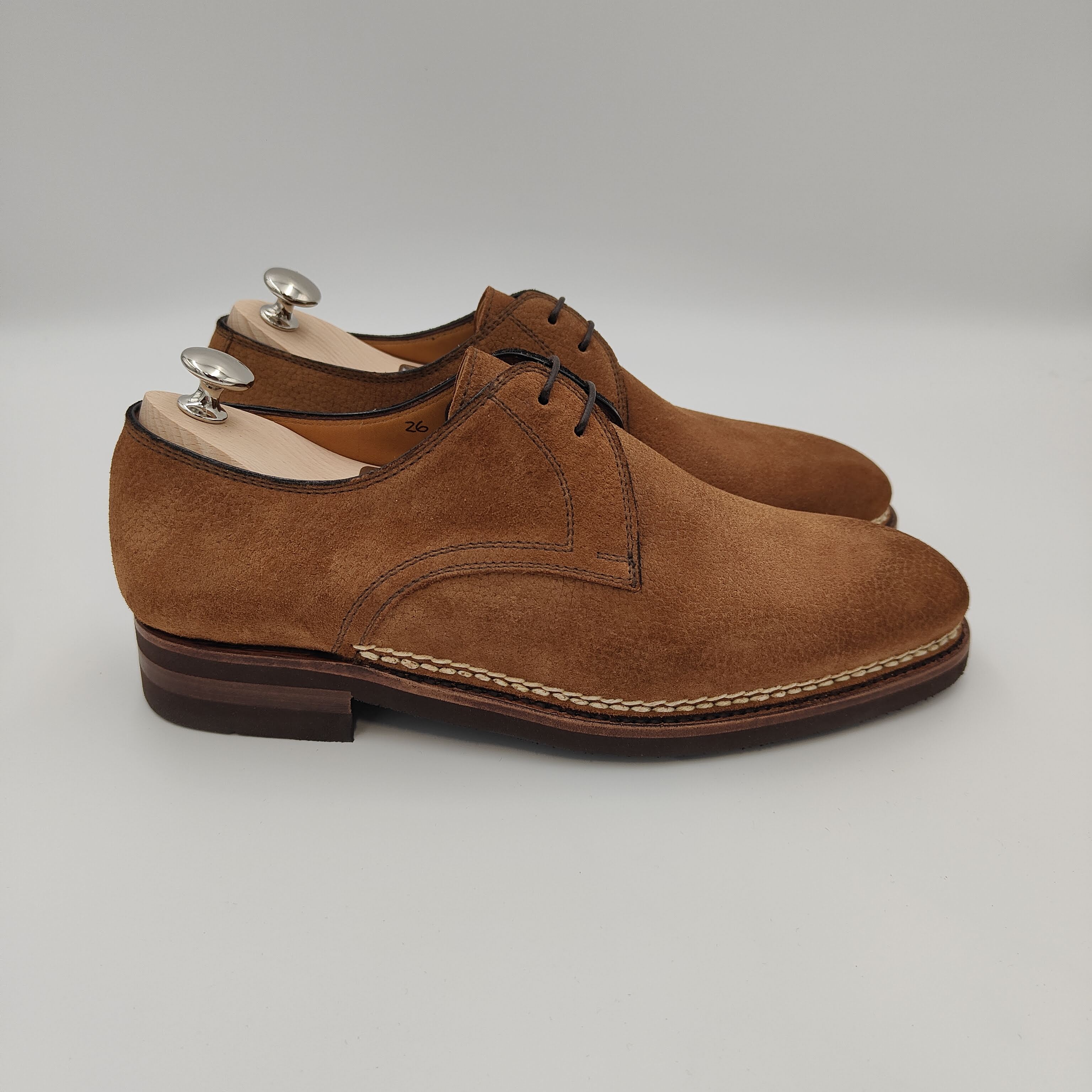 Carnera Norwegian Grain Suede Cognac