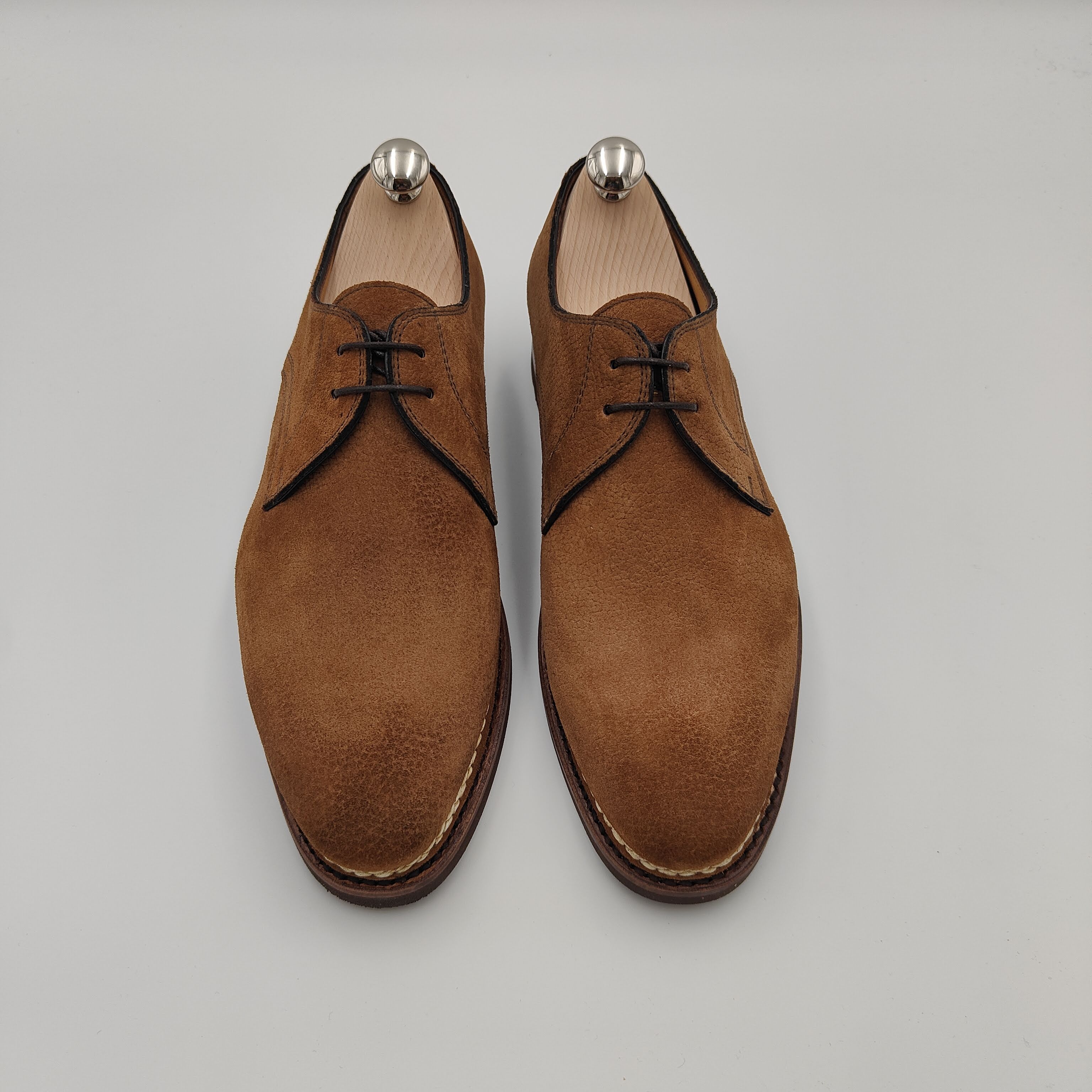 Carnera Norwegian Grain Suede Cognac