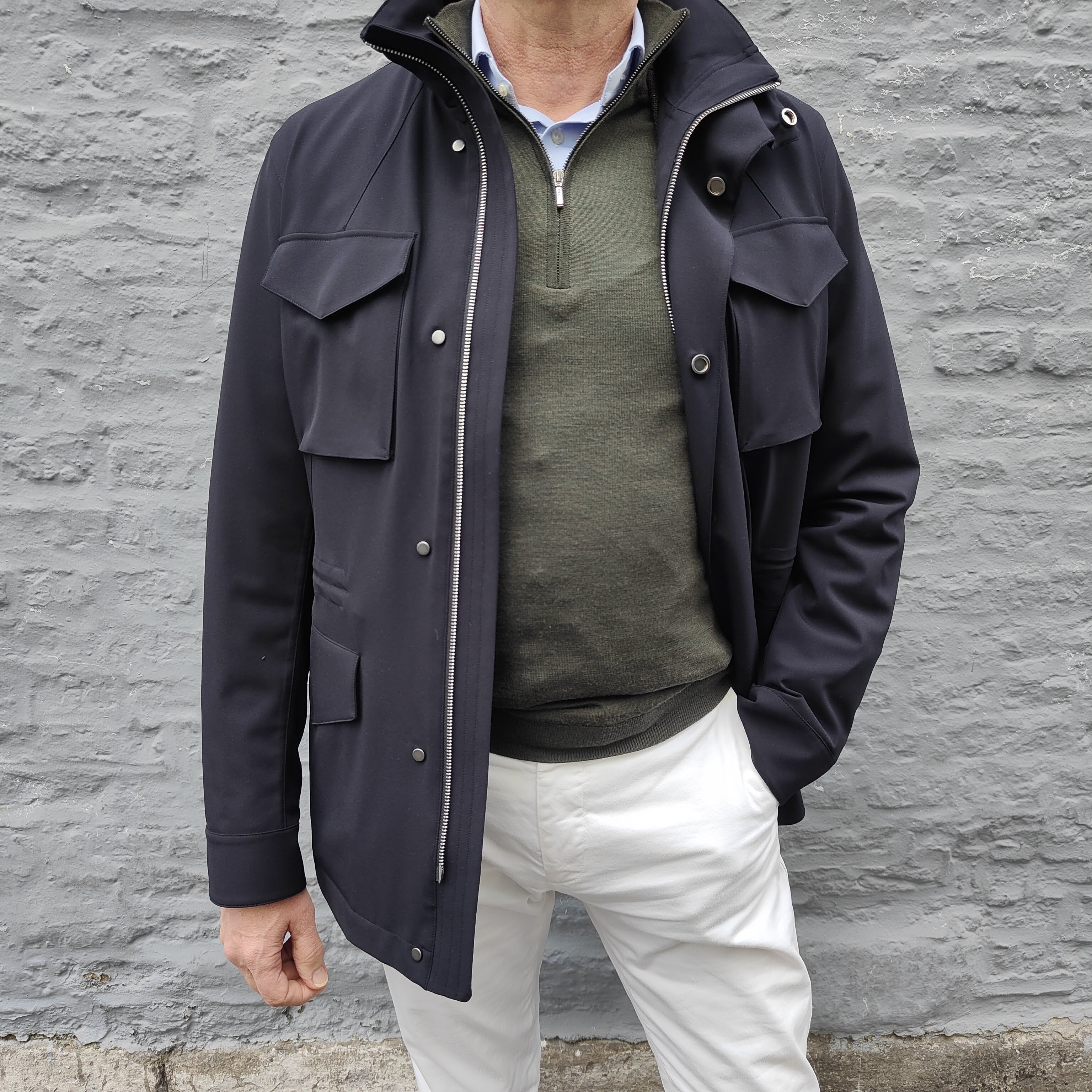 Field Jacket Aerotwill Navy