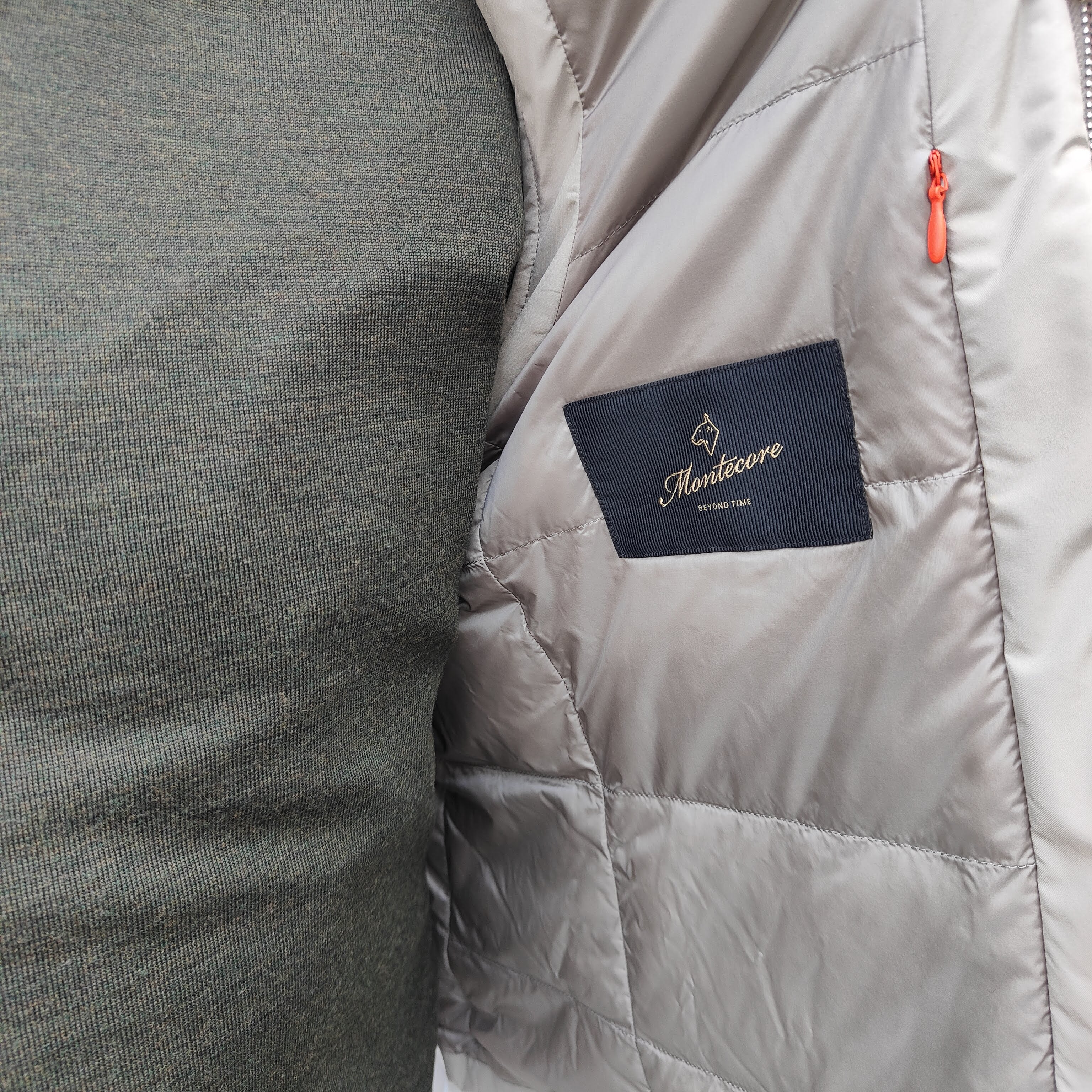 Light Down Bodywarmer Taupe