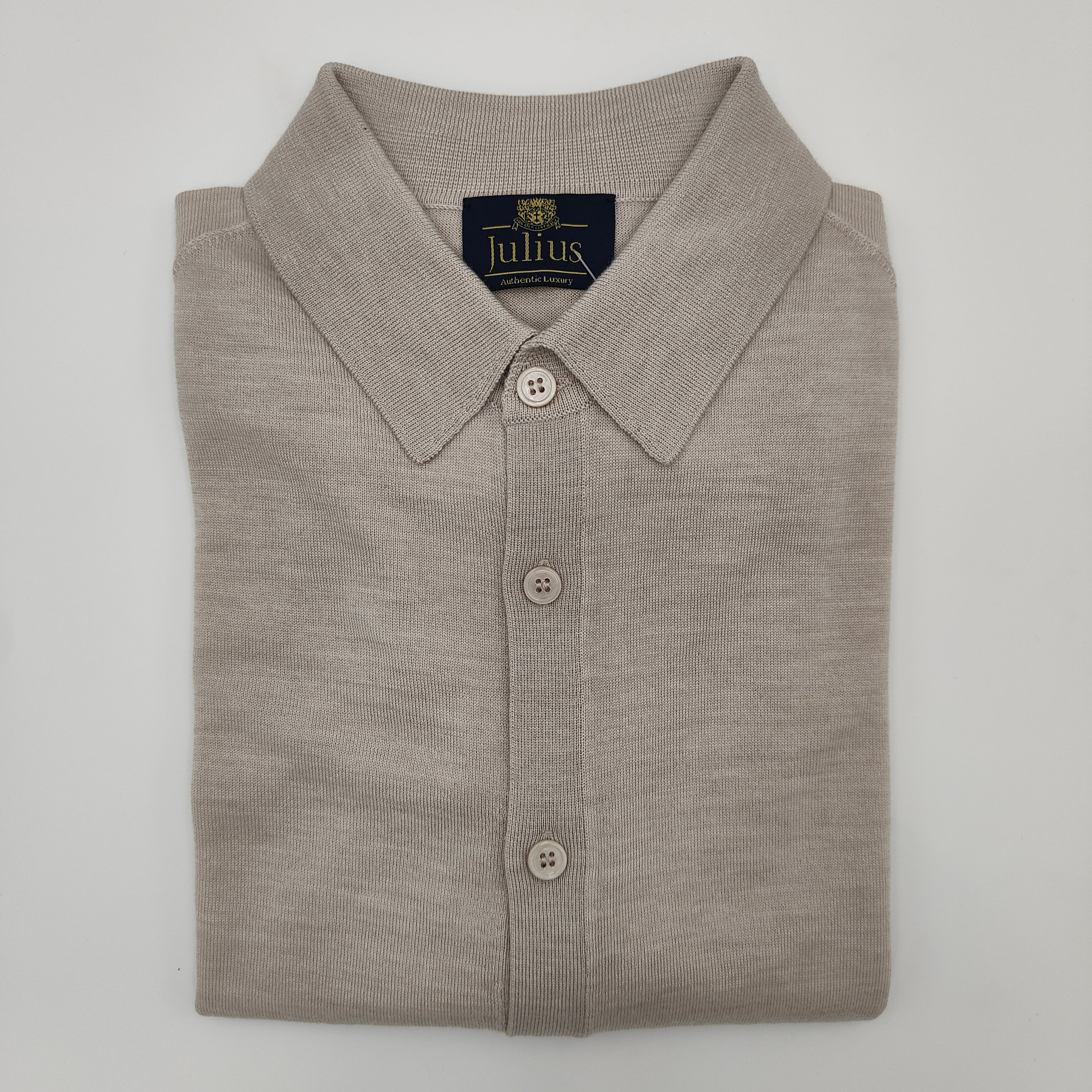 Overshirt Merino/Cashm/Silk Stone