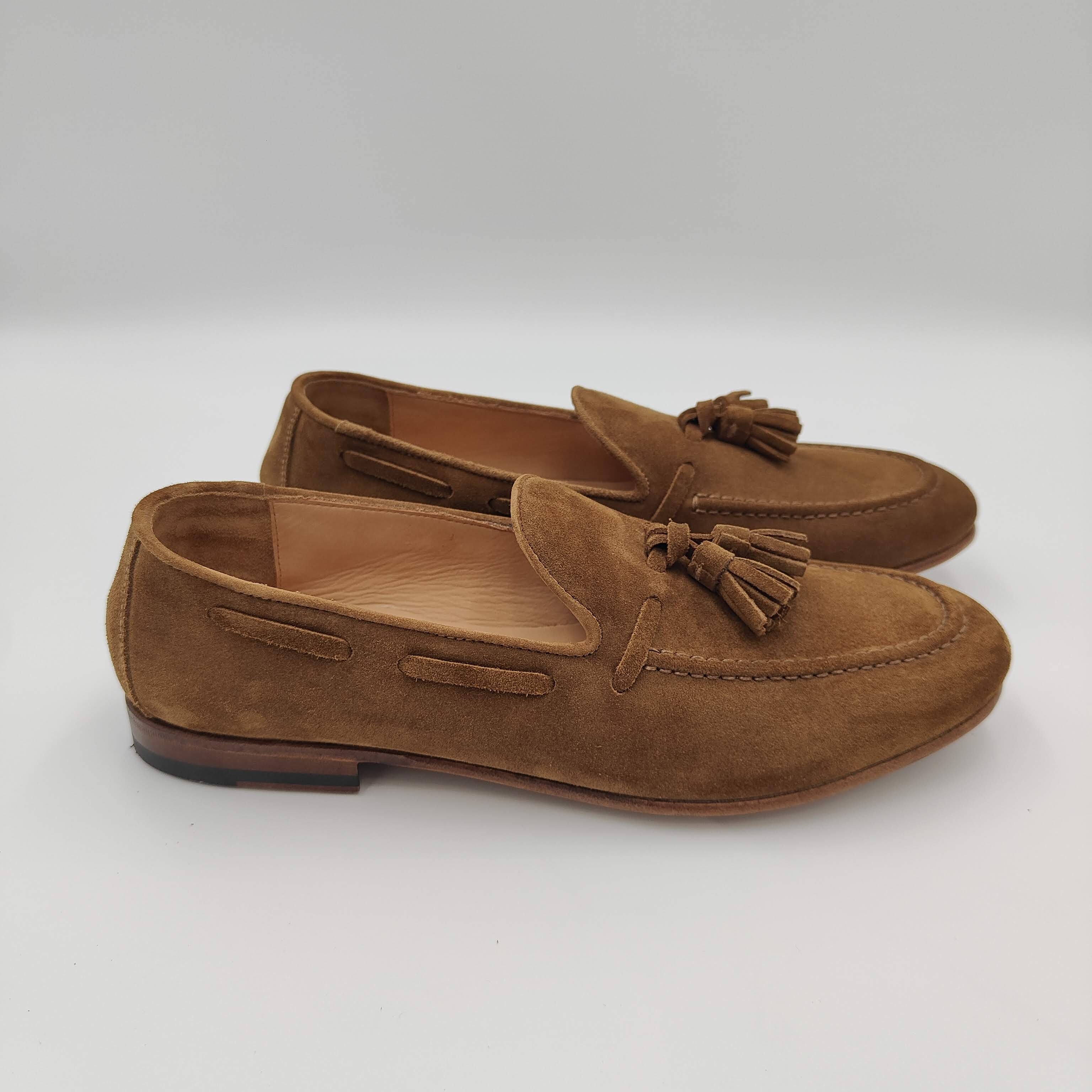 Felipe Tassel Loafer Sacchetto Moutarde