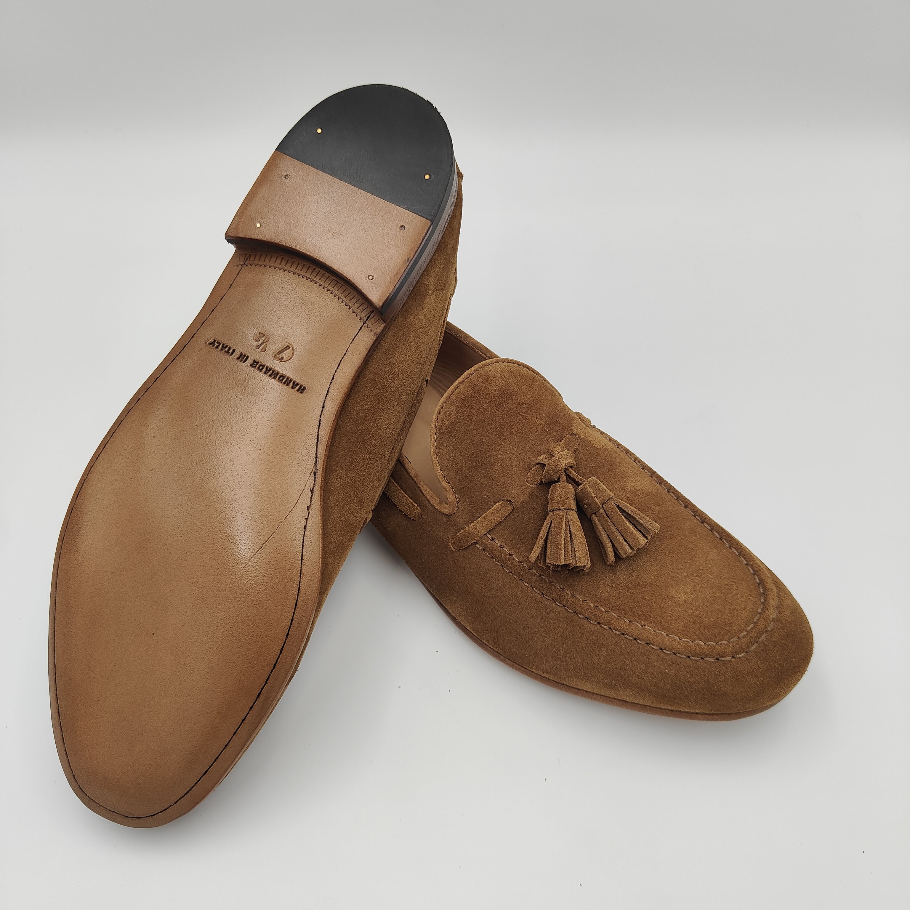 Felipe Tassel Loafer Sacchetto Moutarde