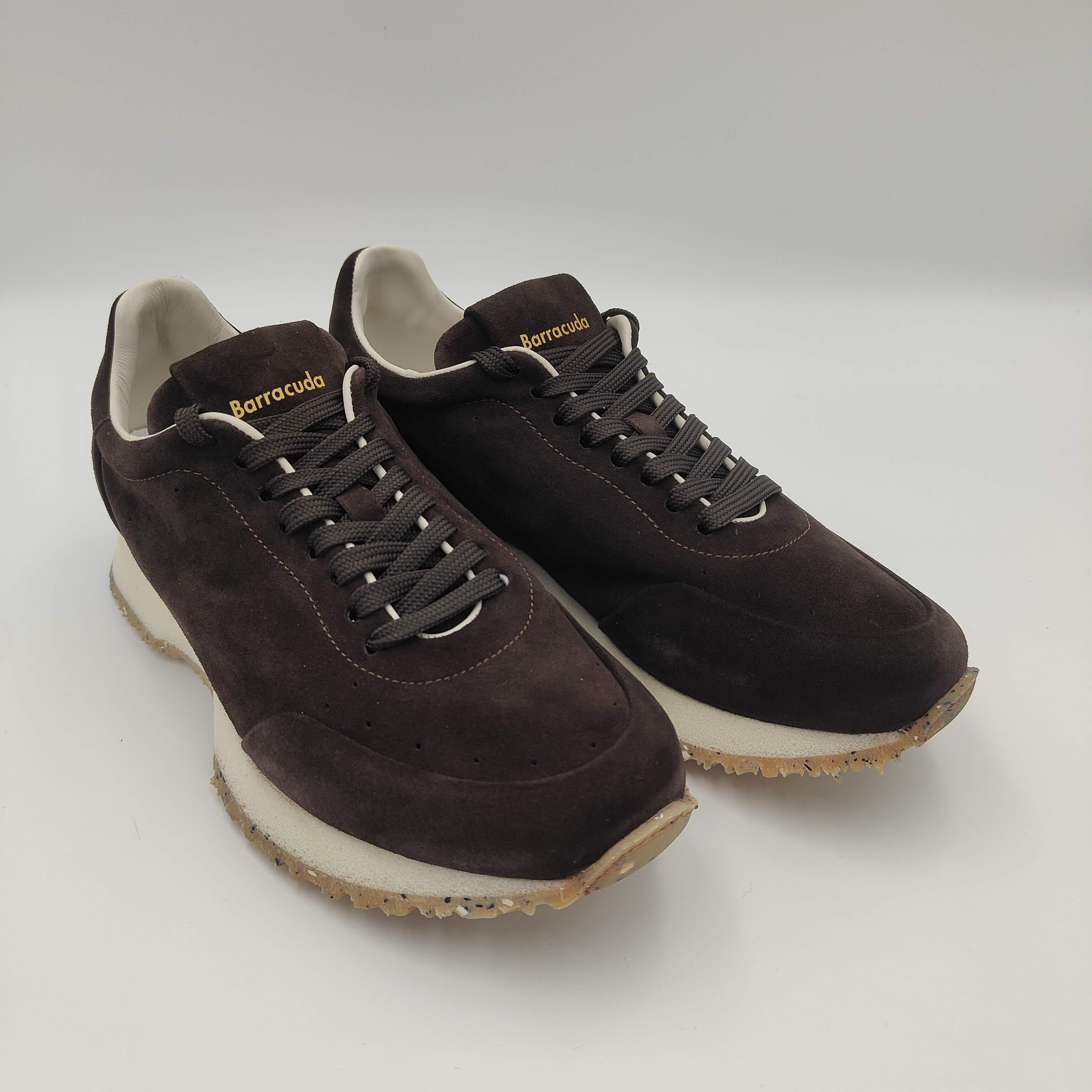 Sneaker React Dark Brown Suede