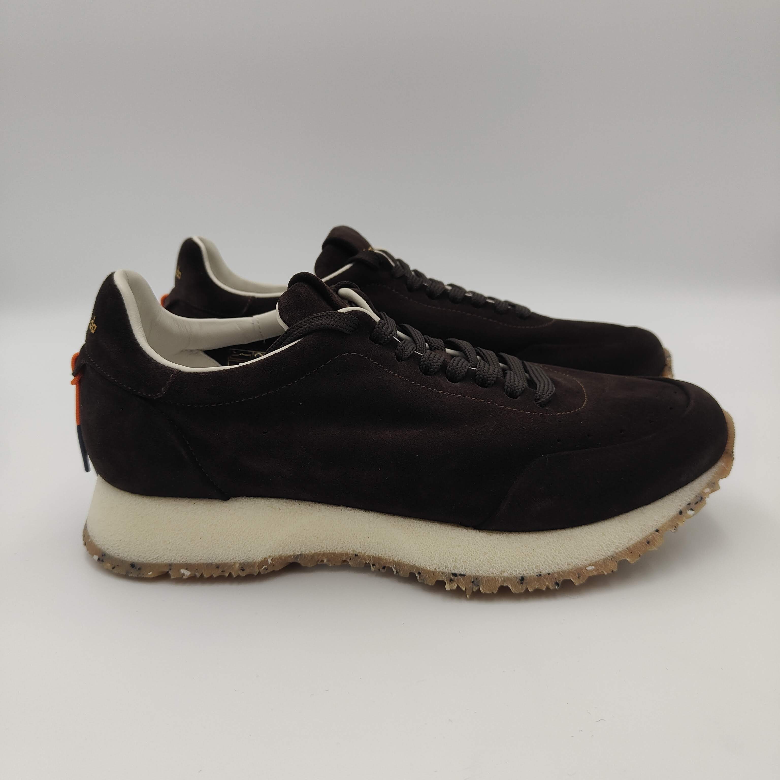 Sneaker React Dark Brown Suede
