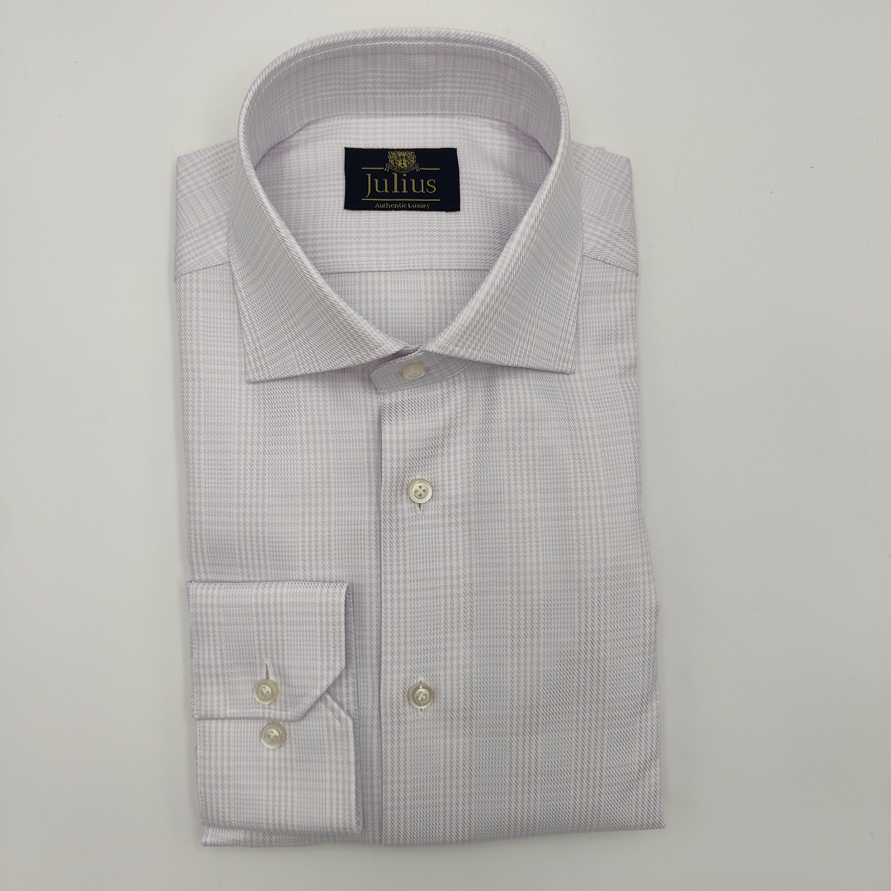 Shirt Prince of Wales Check Light Pink
