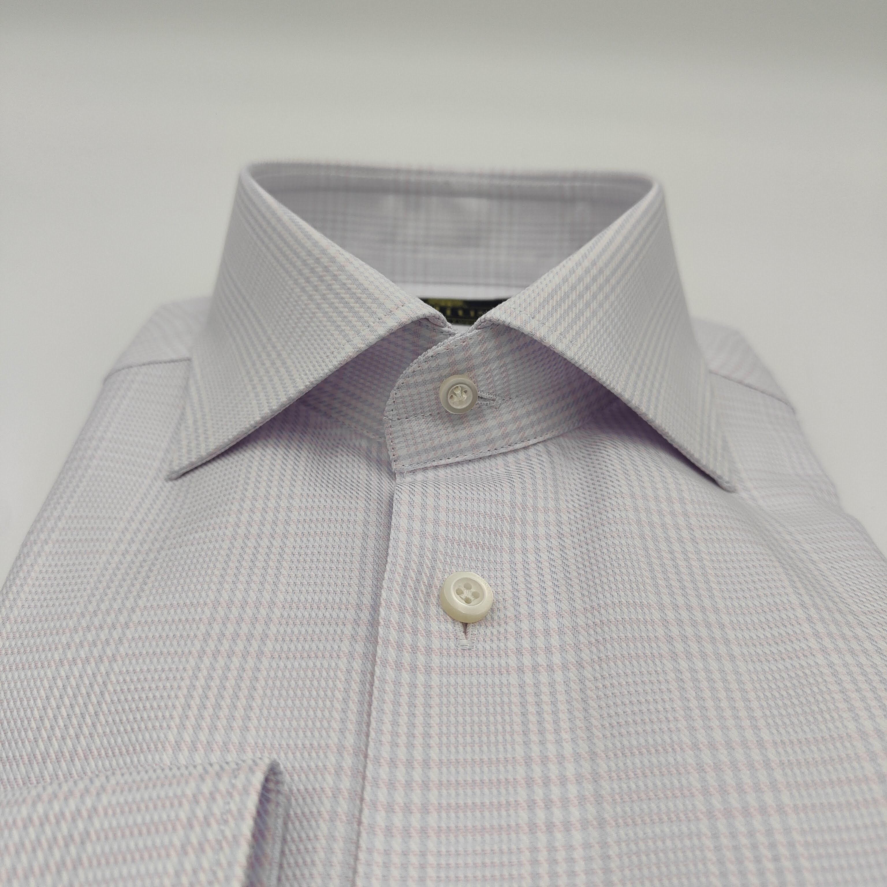 Shirt Prince of Wales Check Light Pink