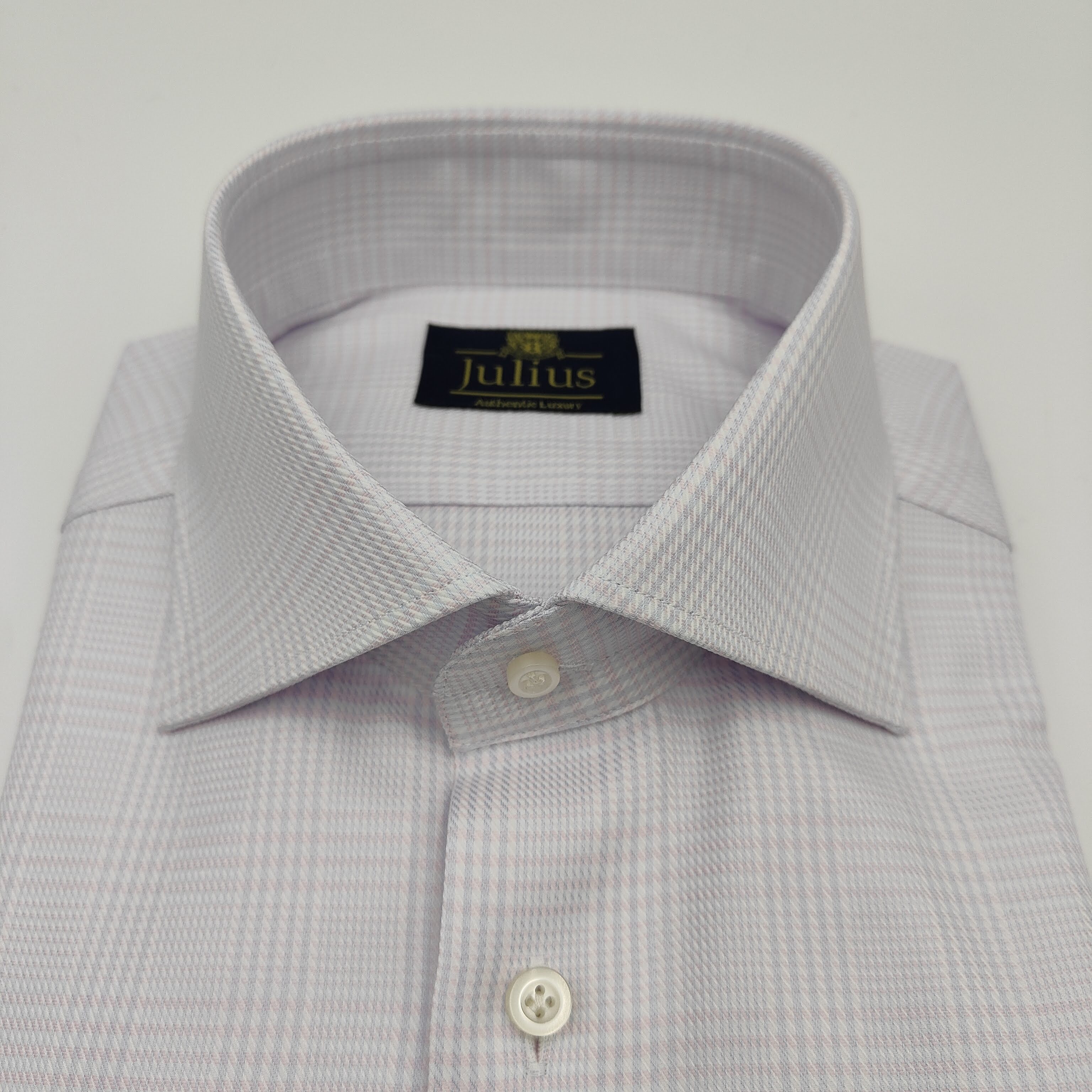Shirt Prince of Wales Check Light Pink