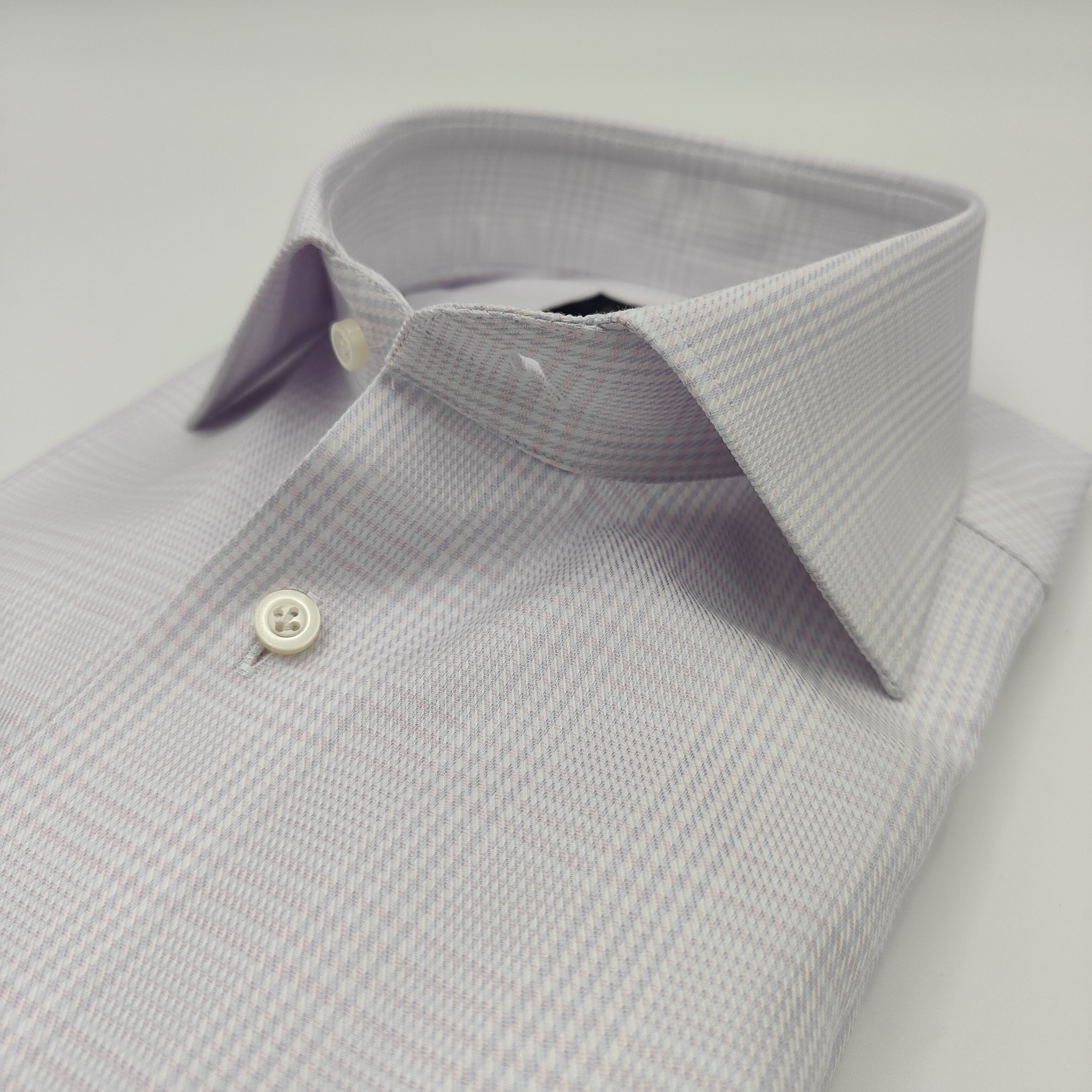 Shirt Prince of Wales Check Light Pink