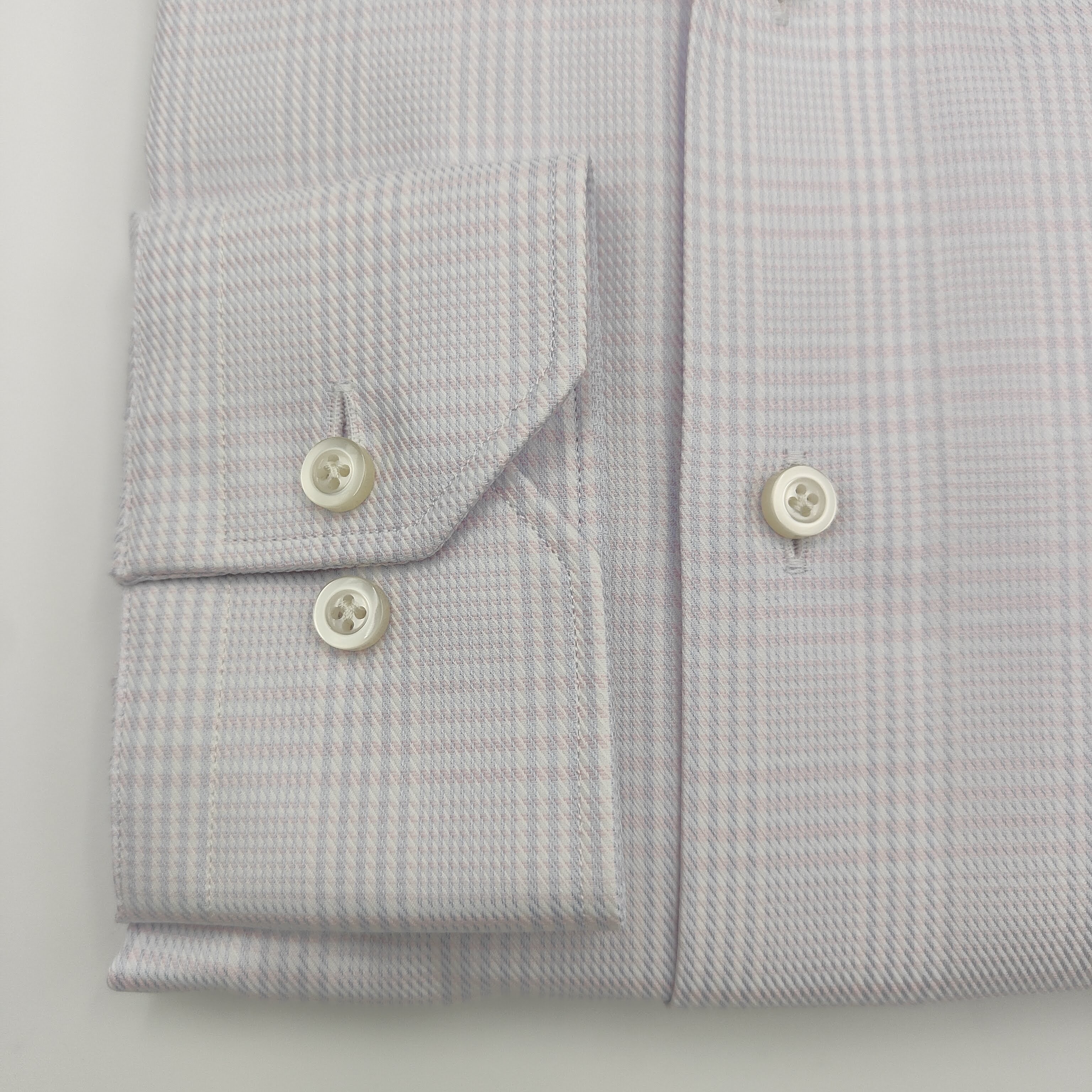 Shirt Prince of Wales Check Light Pink