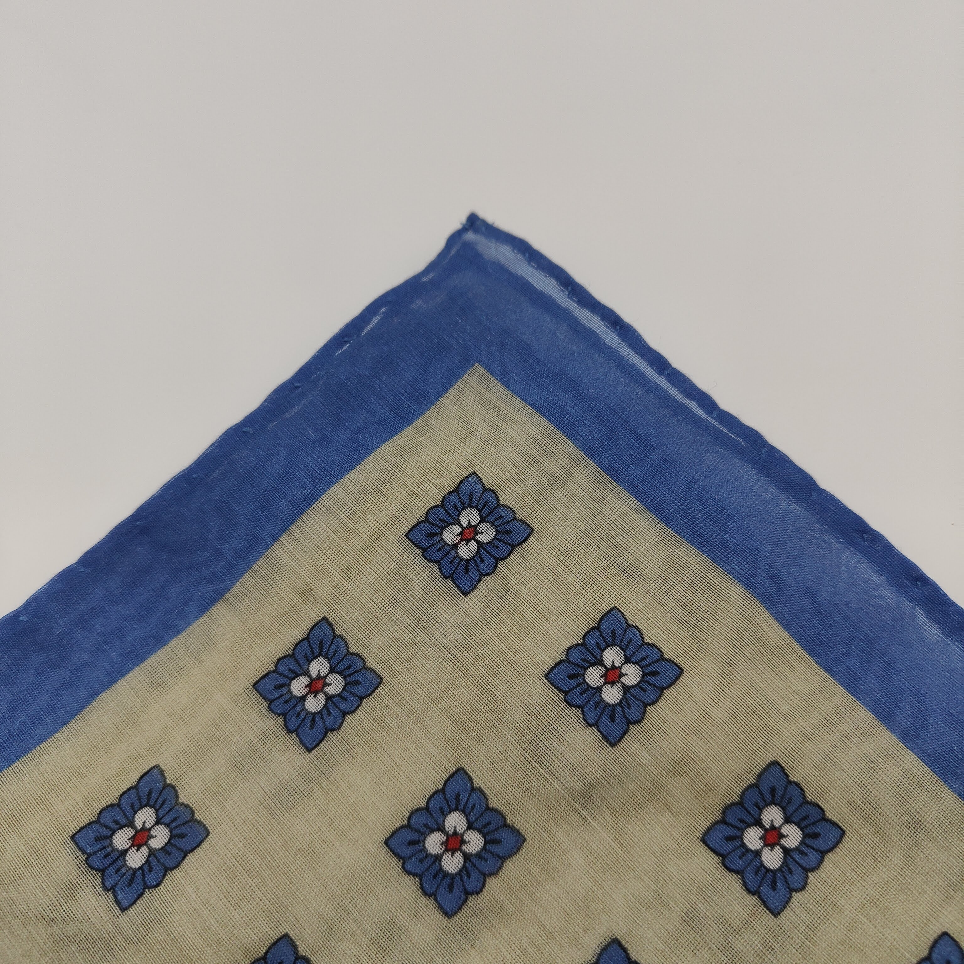 Pocket Square Livorno Beige Cotton/Silk Beige