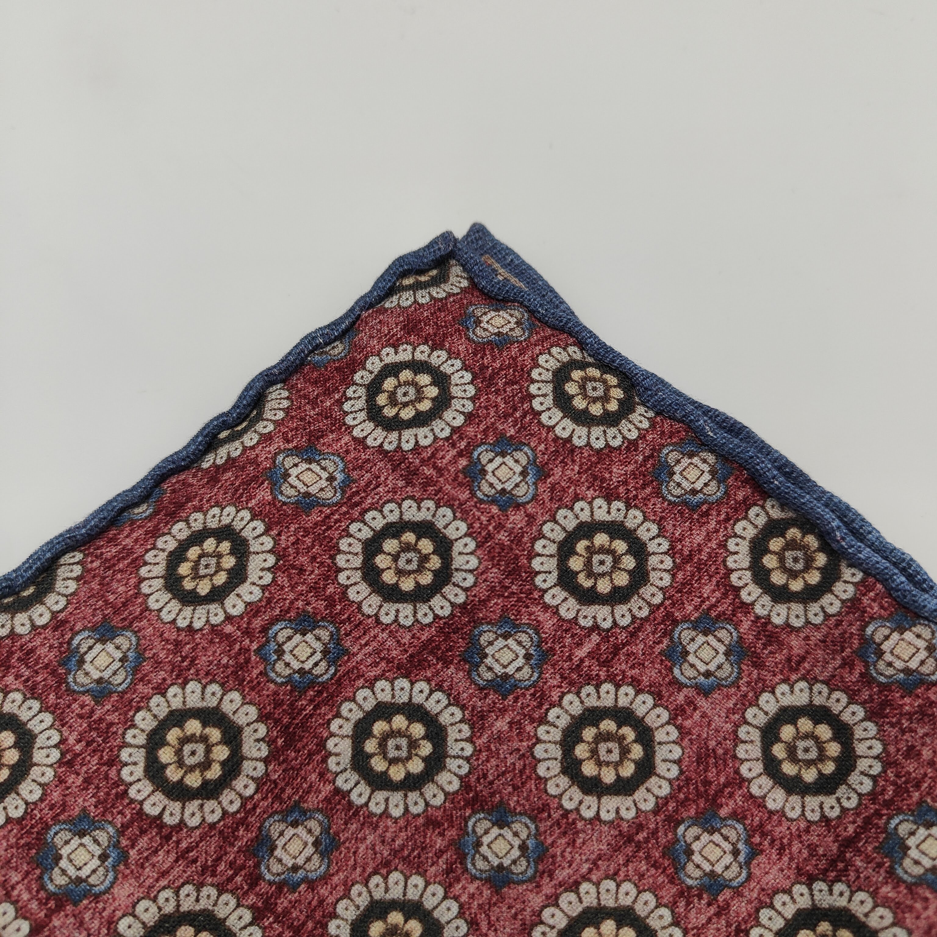 Pocket Square Matt Silk Milano Red