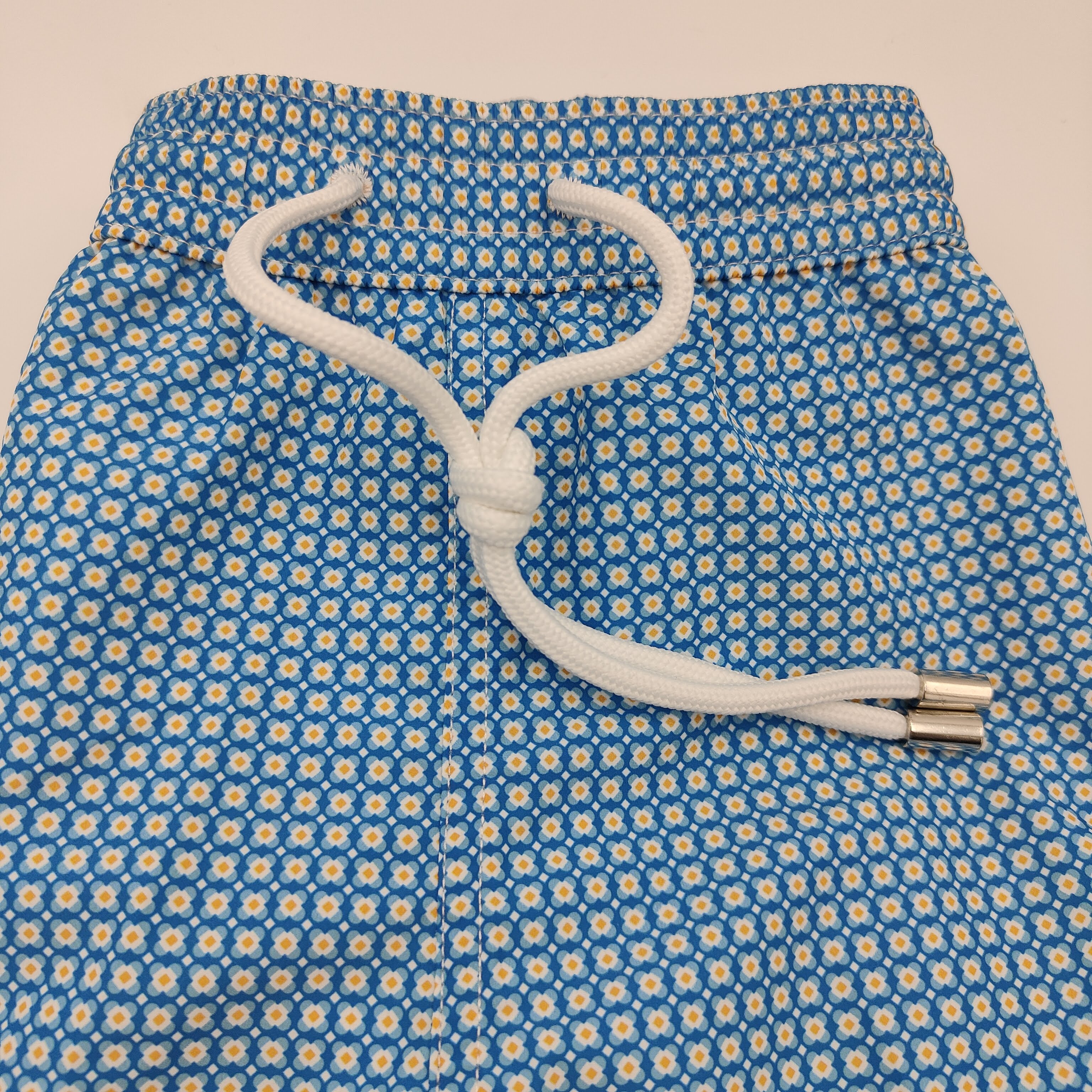 Quick Dry Swim Short Flower Blue