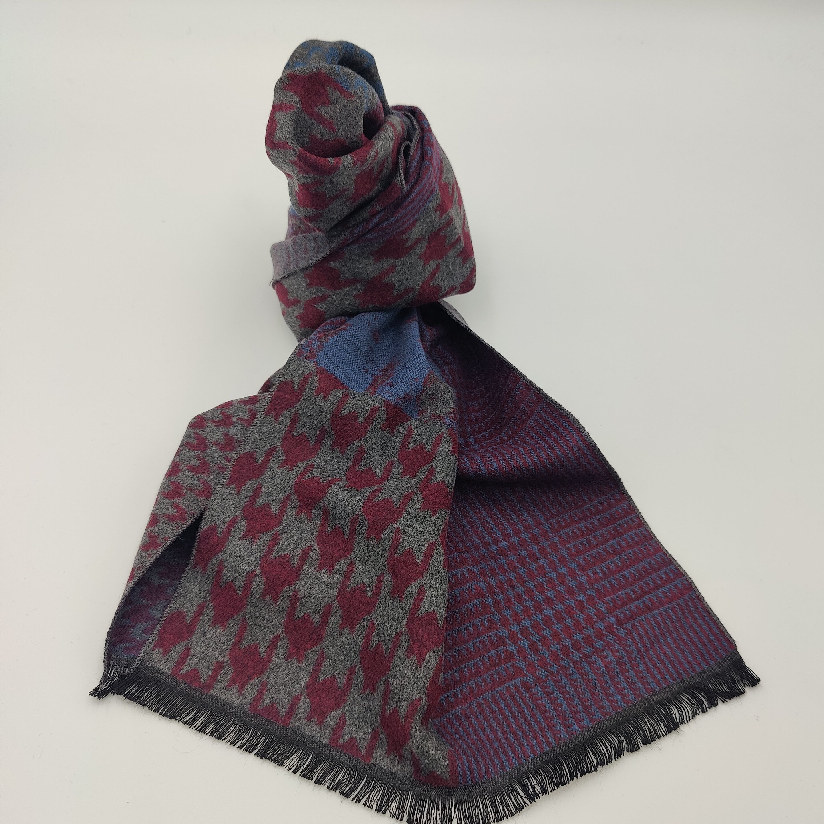 Scarf Vienna II Burgundy