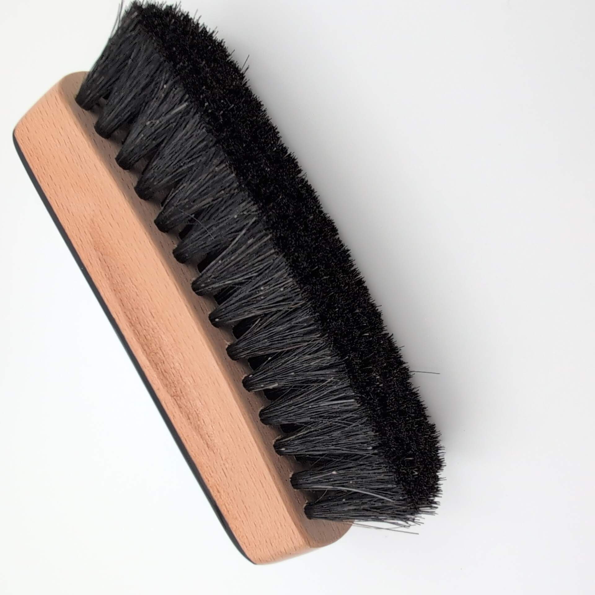Luxury Shoe Brush Horn Dark