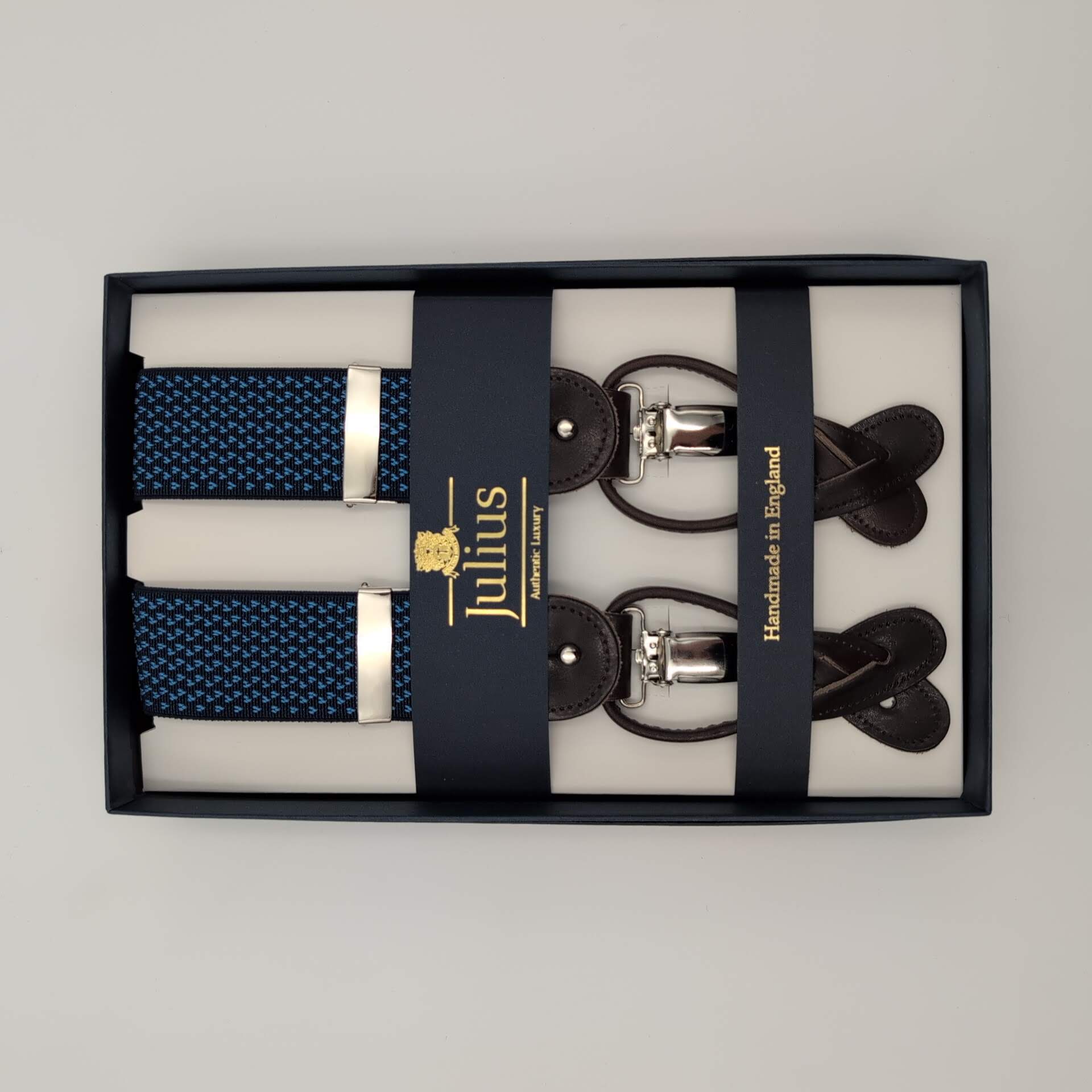 Braces 2 in 1 Classic Weave Blue