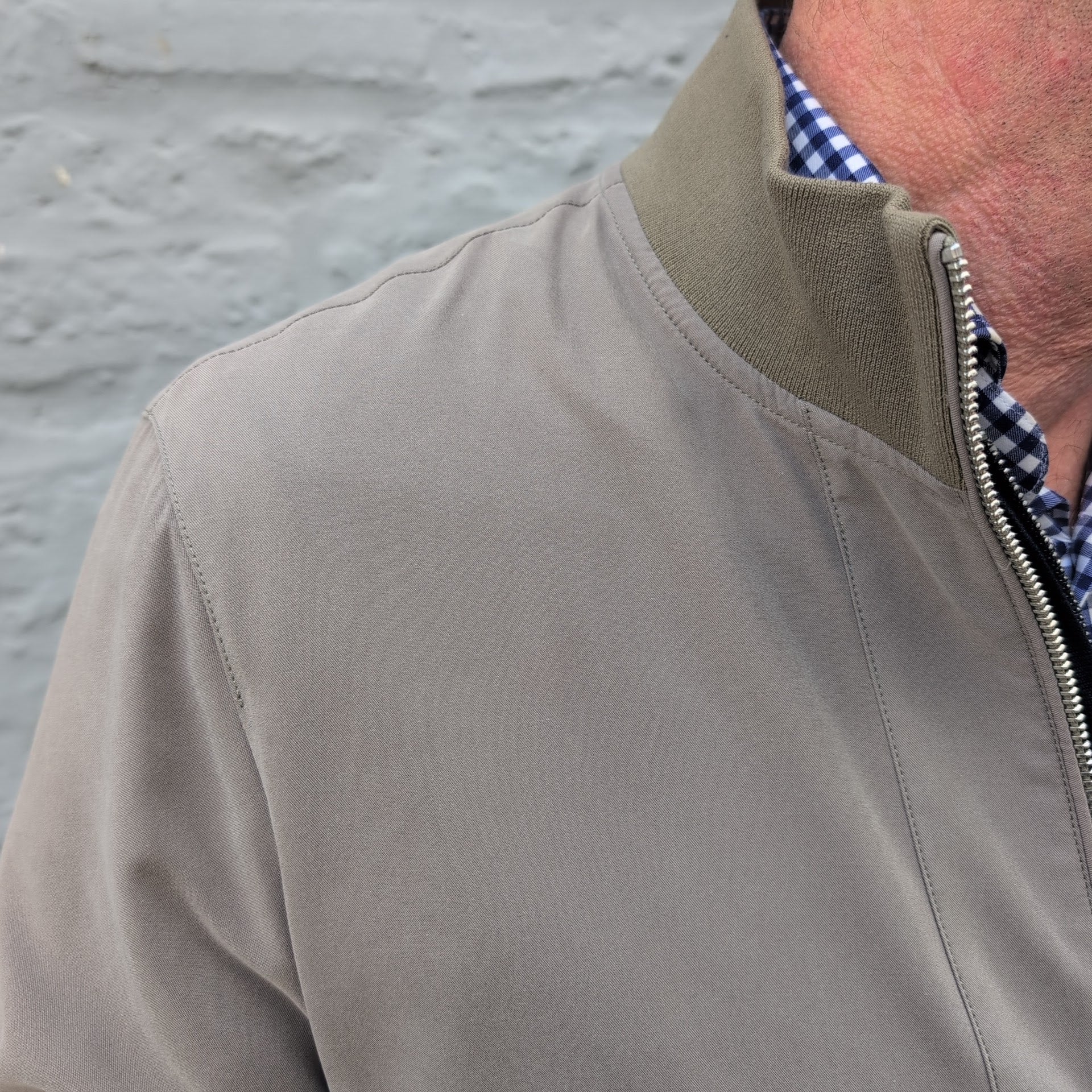 Casual Soft Bomber Jacket Green