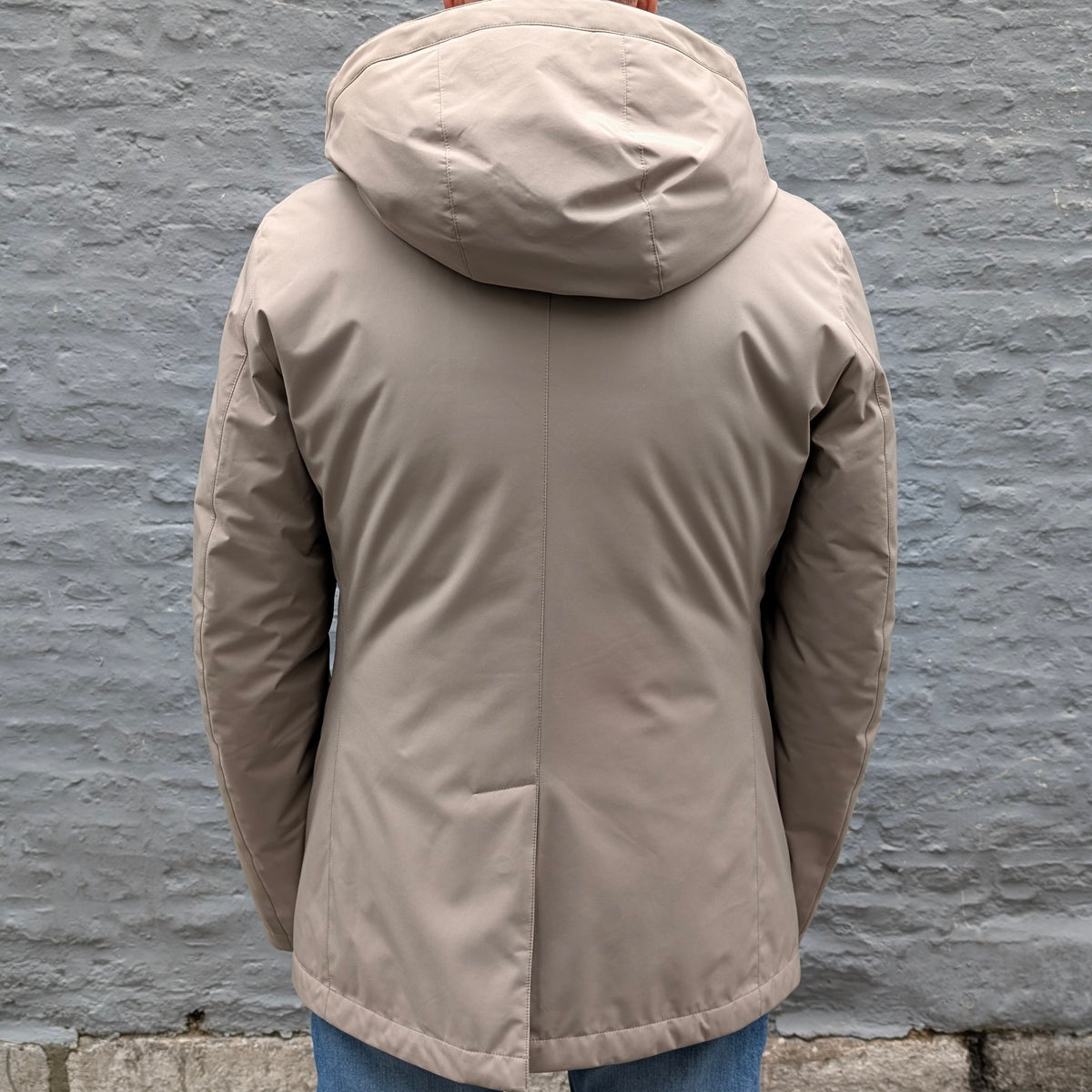 Down Coat Performance Jacket Beige