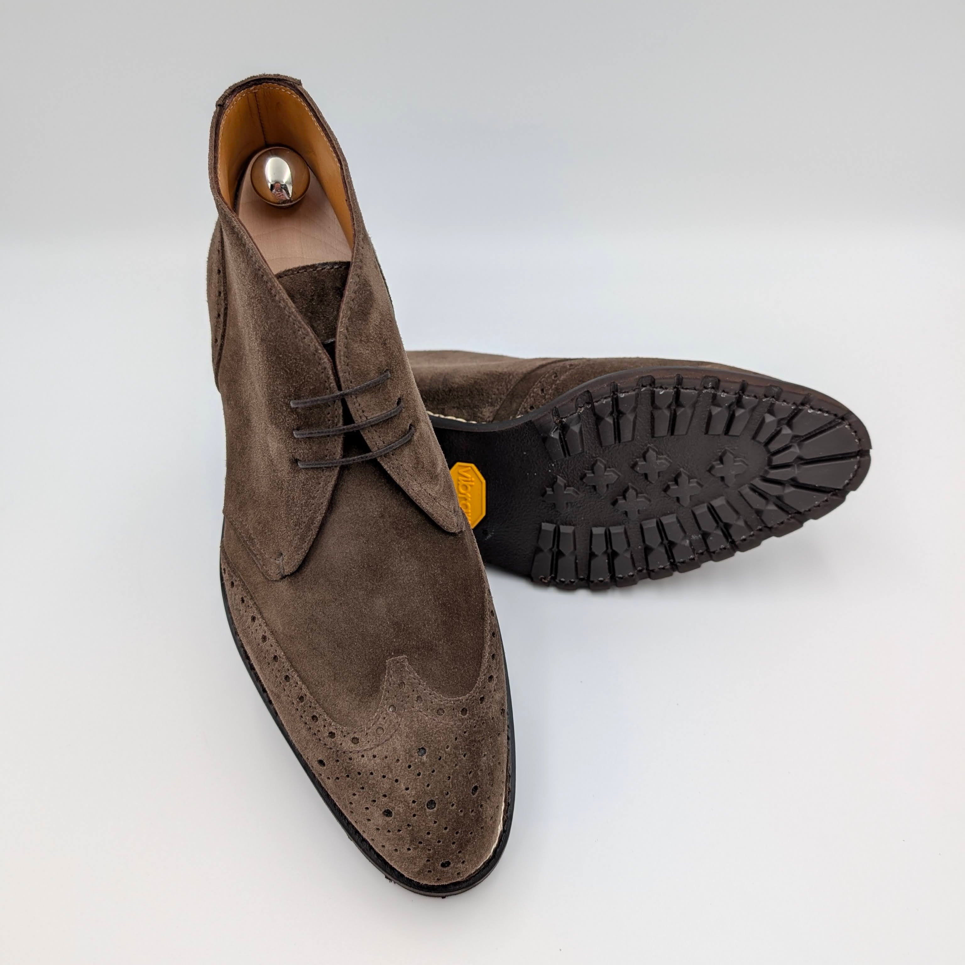 Sentiero Boot Norwegian Suede Tortora