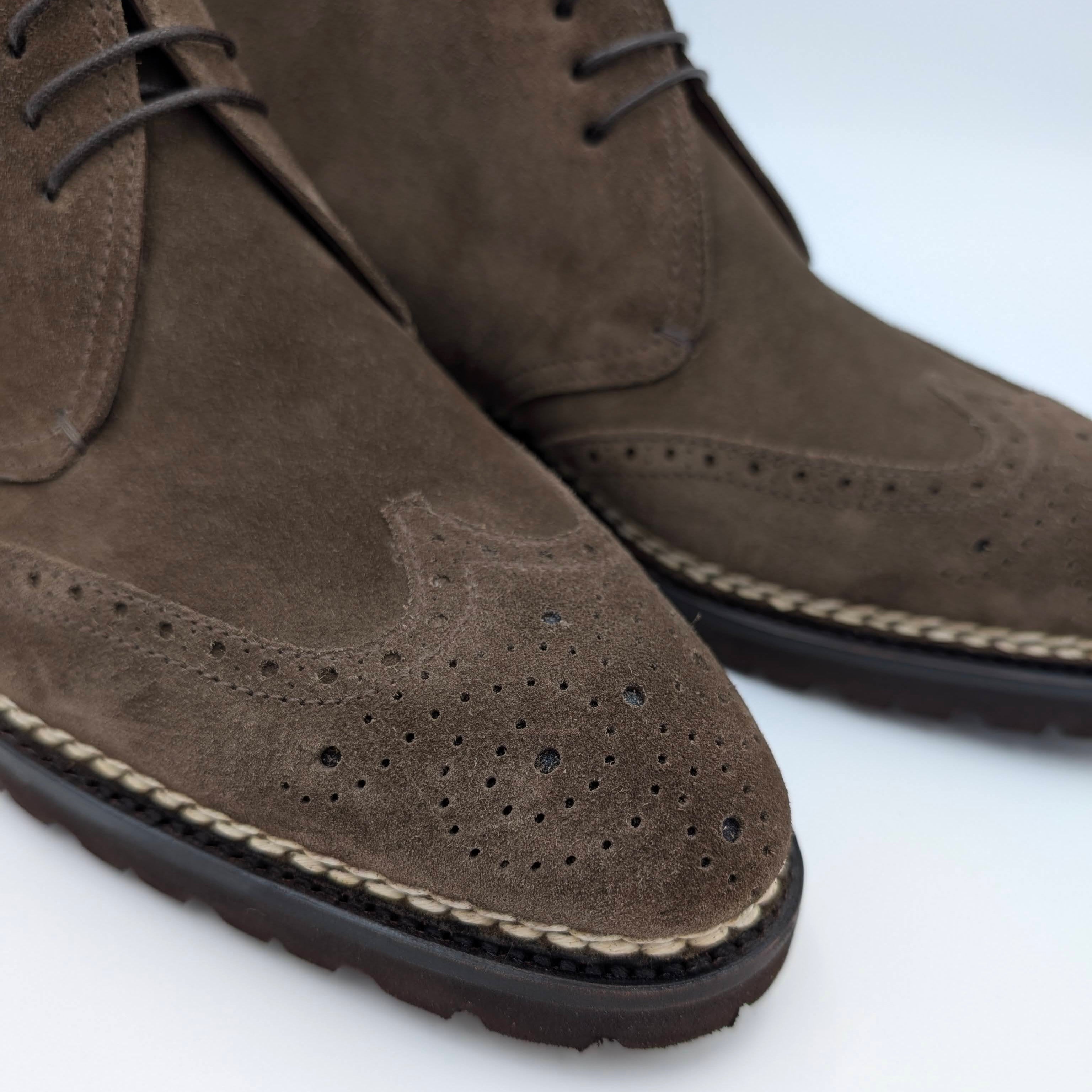 Sentiero Boot Norwegian Suede Tortora