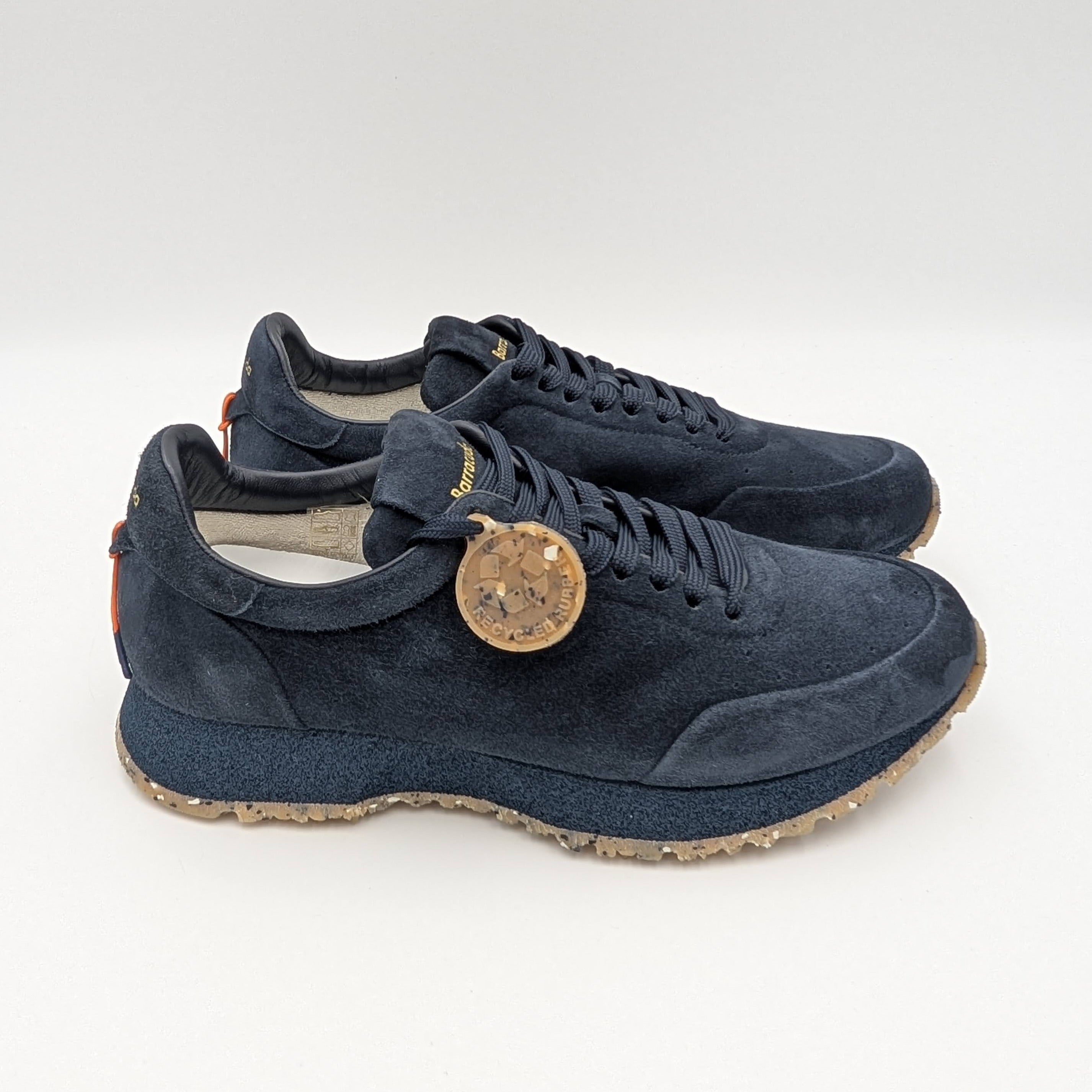 Sneaker React Suede Blu