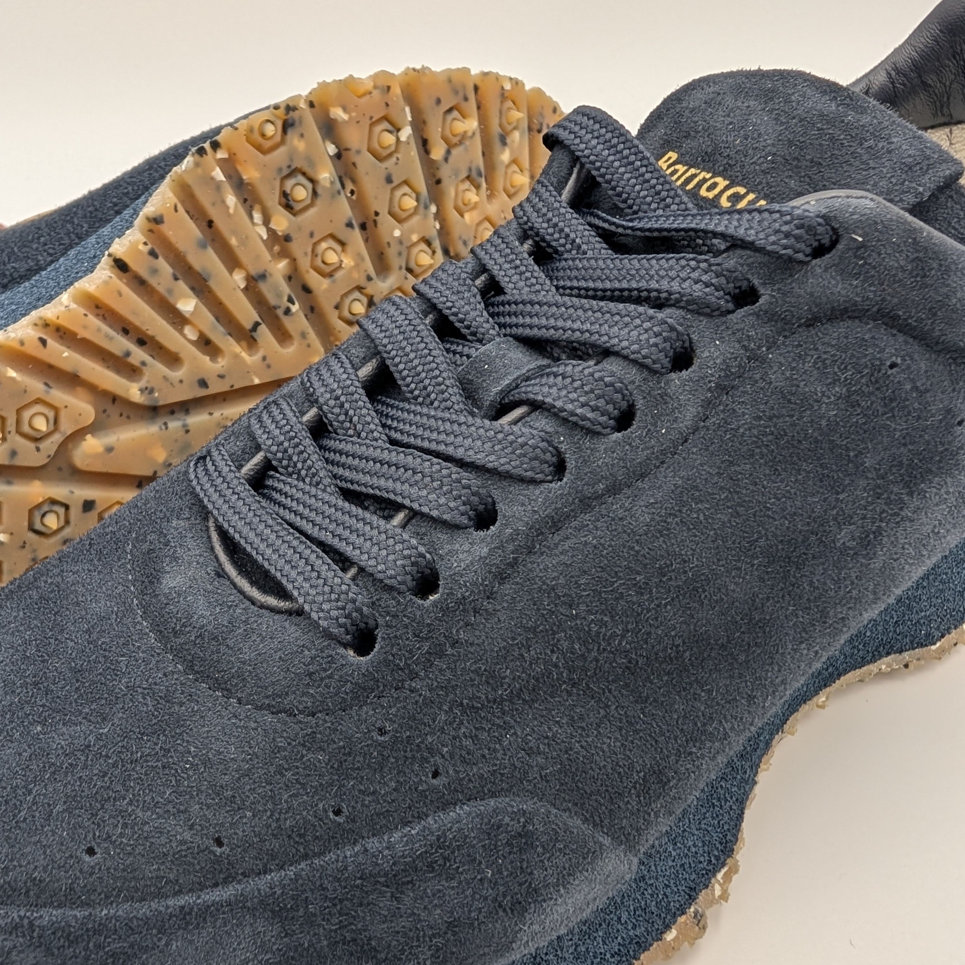 Sneaker React Suede Blu