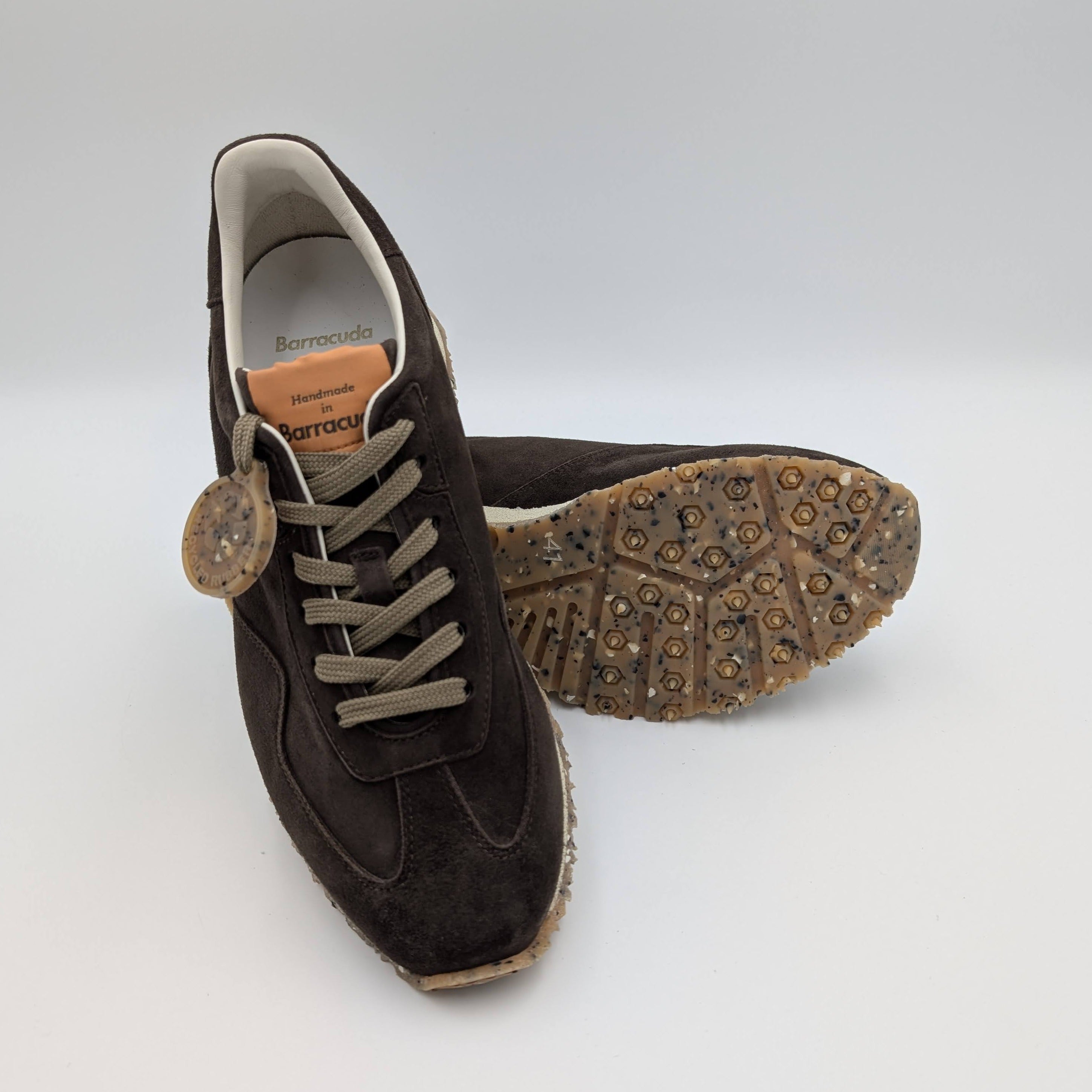 Sneaker React Warm Brown Suede