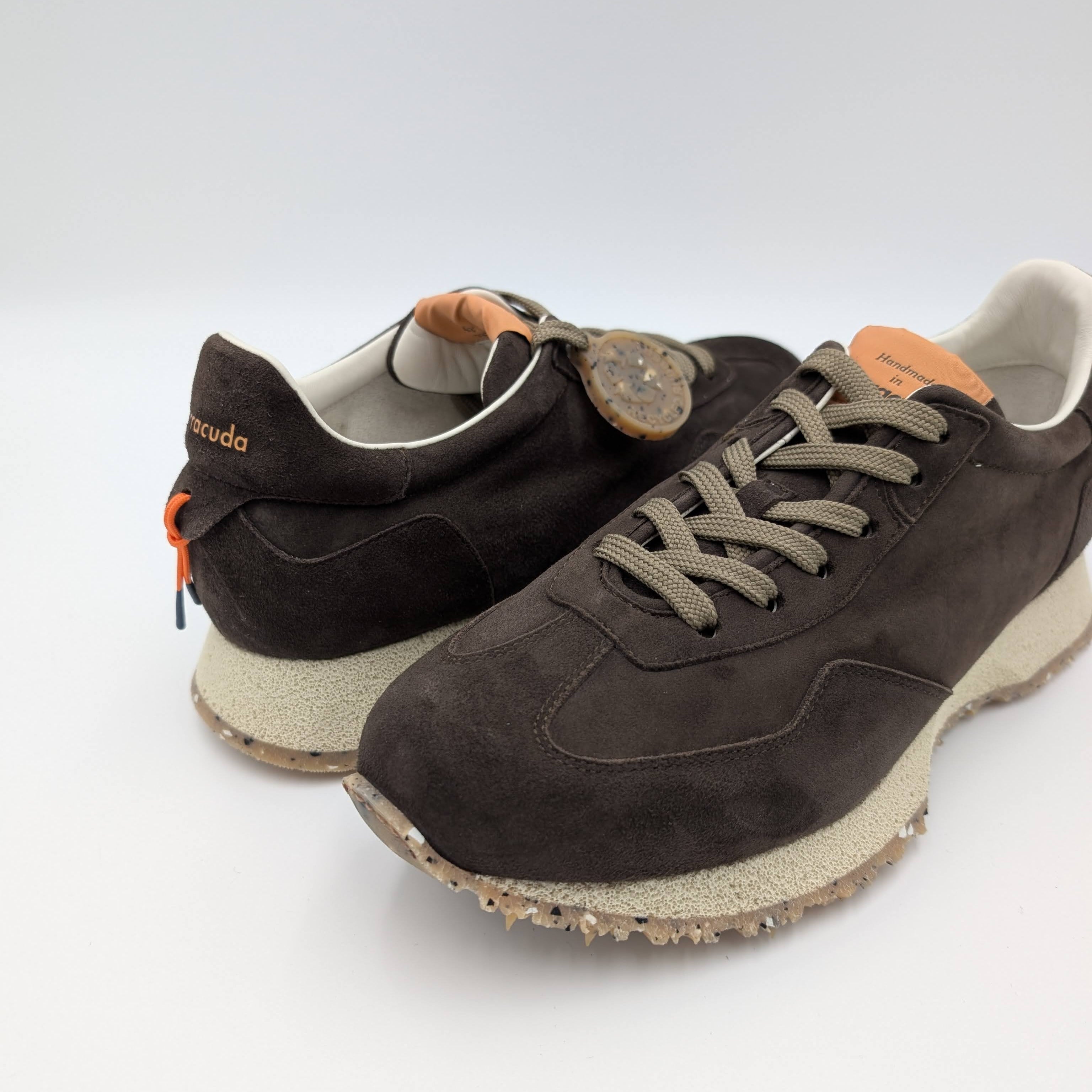 Sneaker React Warm Brown Suede