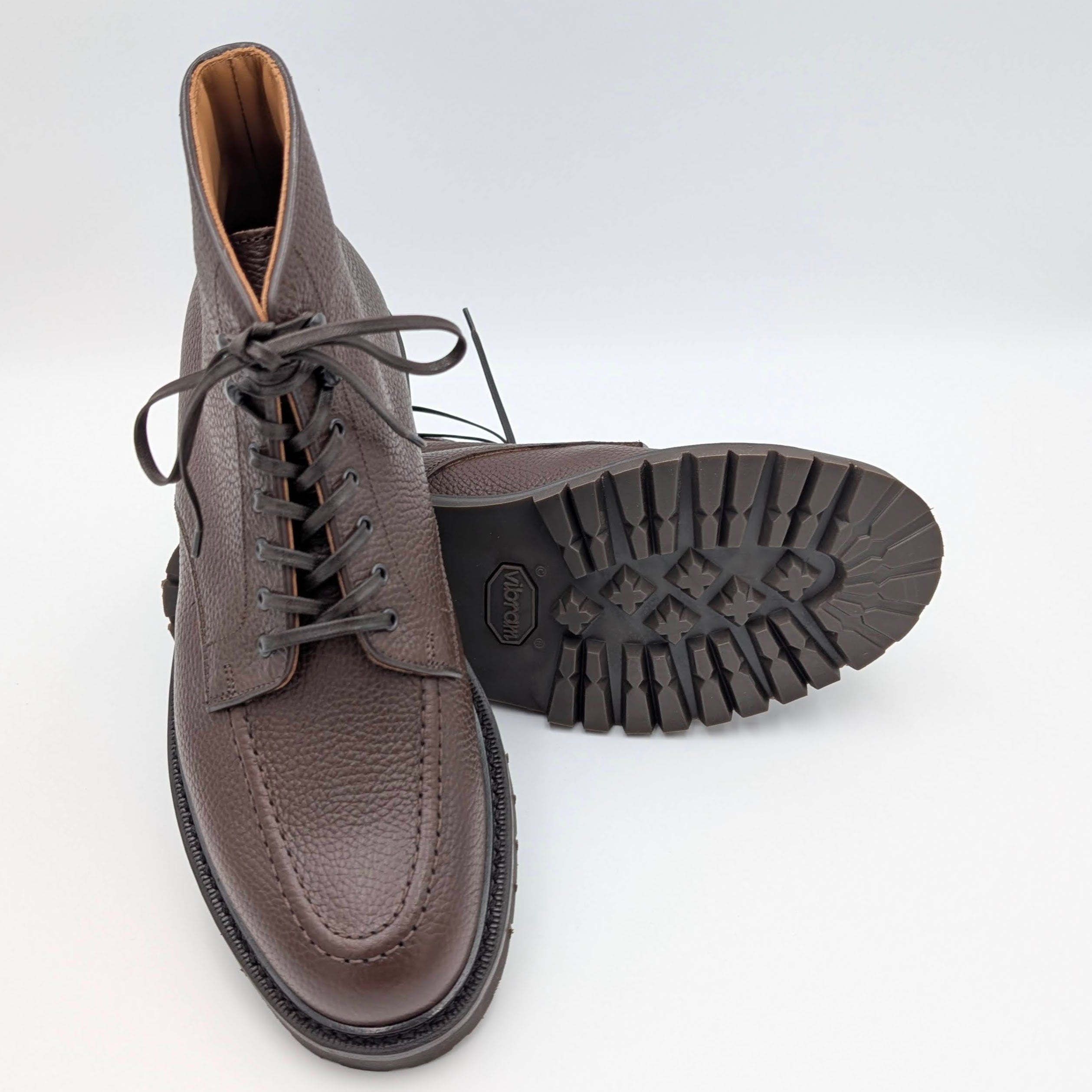 Bruno Indy Boot Grain Leather Brown