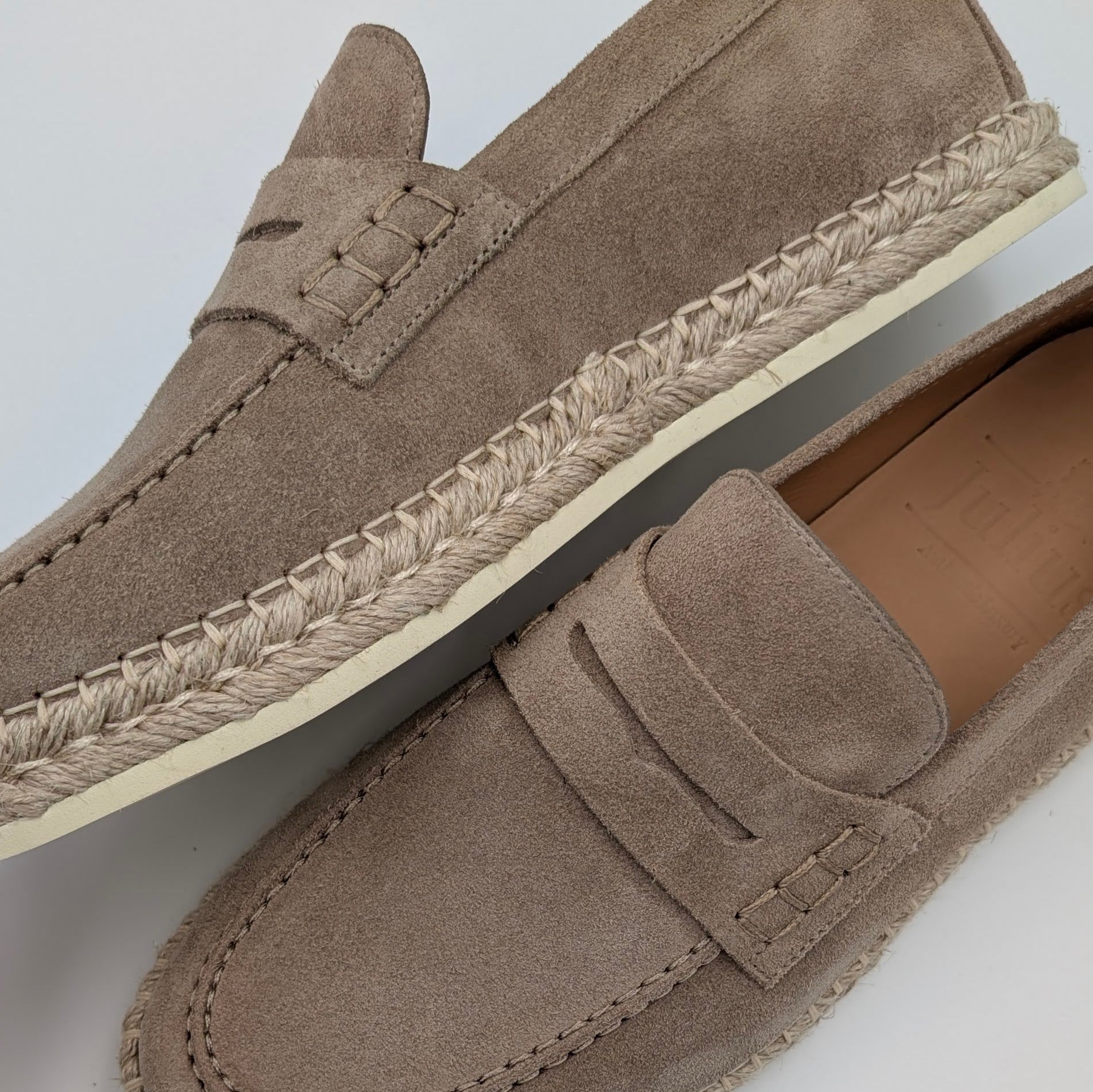 Raffia Loafer Penny Sand