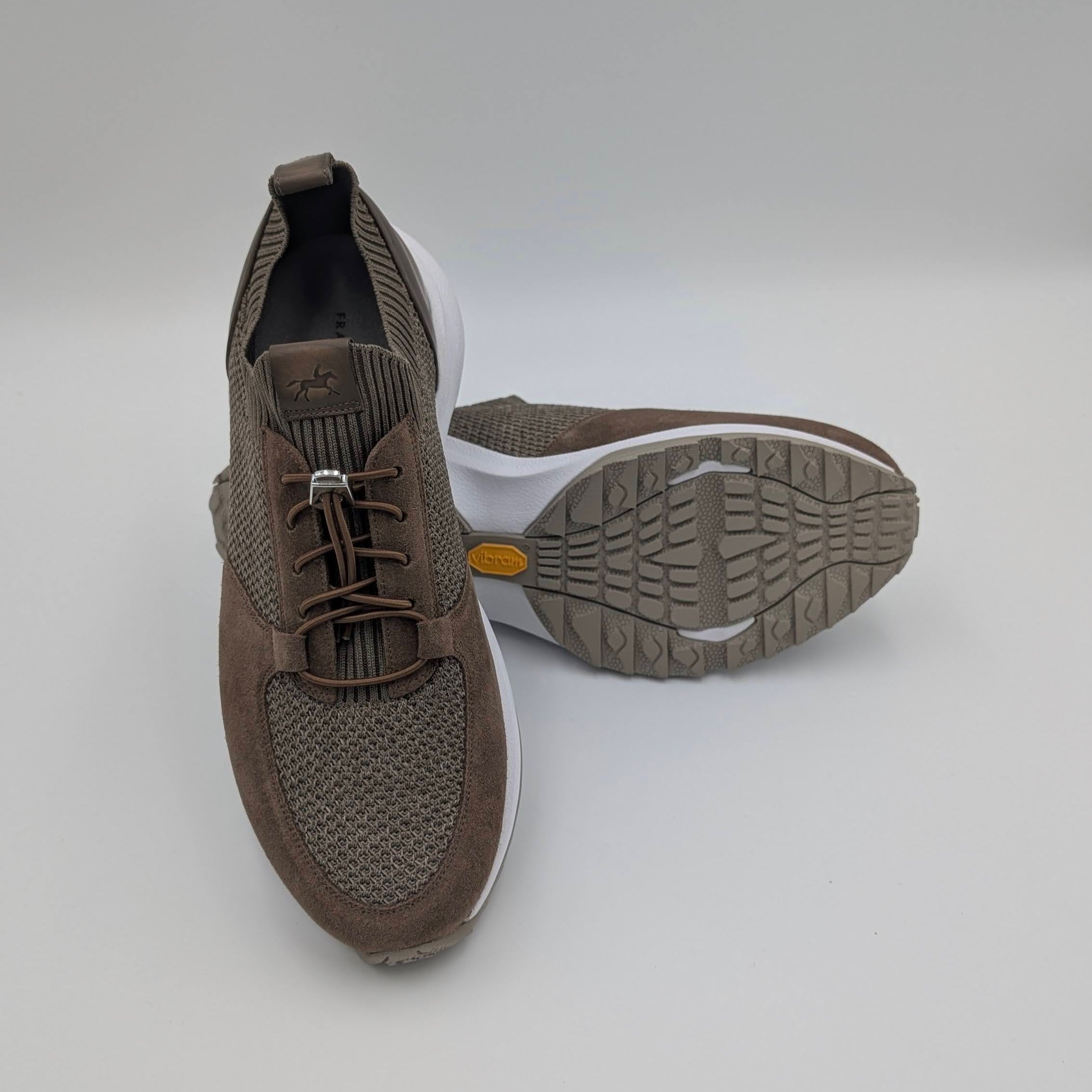 Knitted Sneaker Boston Tobacco