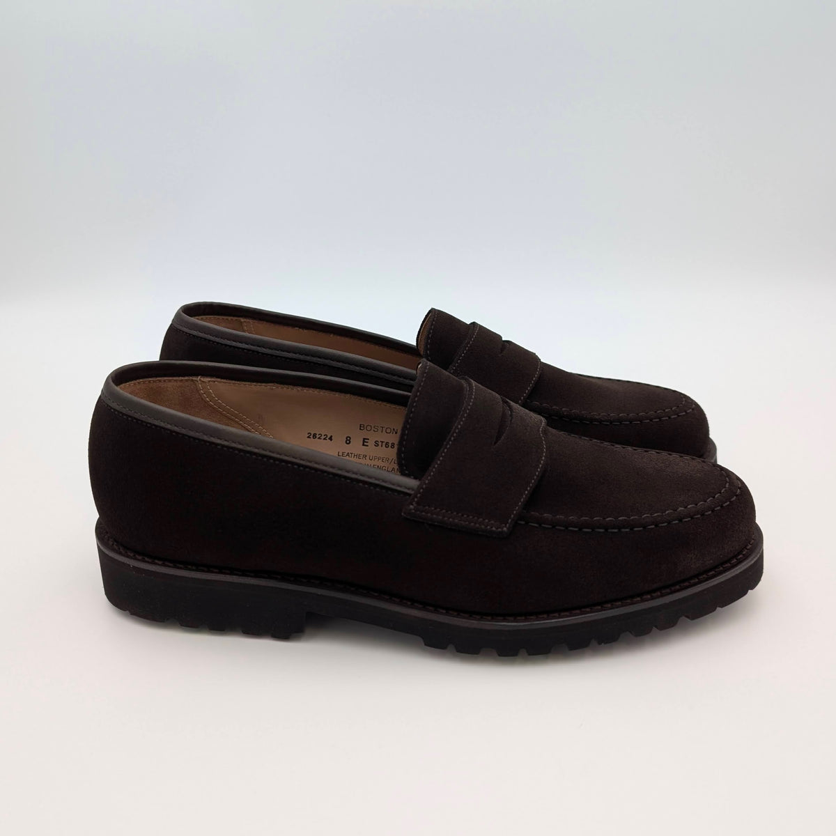 Boston 2 Dark Oak Suede