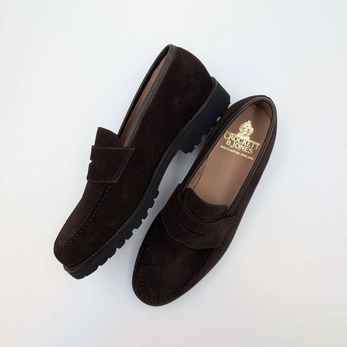 Boston 2 Dark Oak Suede