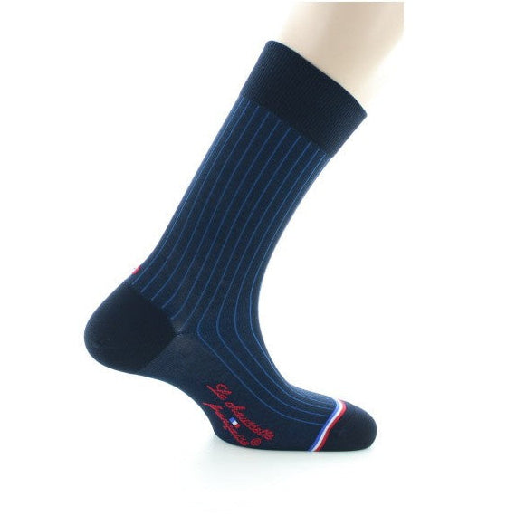 Shadow Sock Fil d'Ecosse Superieur Navy