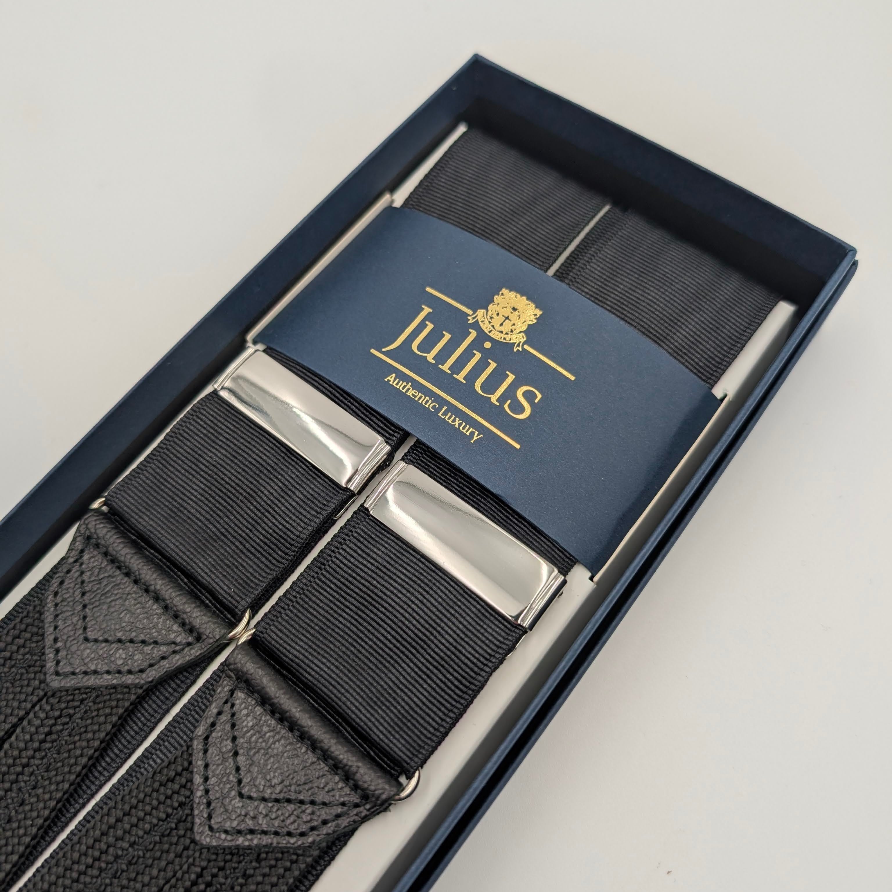 Braces Moiré - Smoking Black